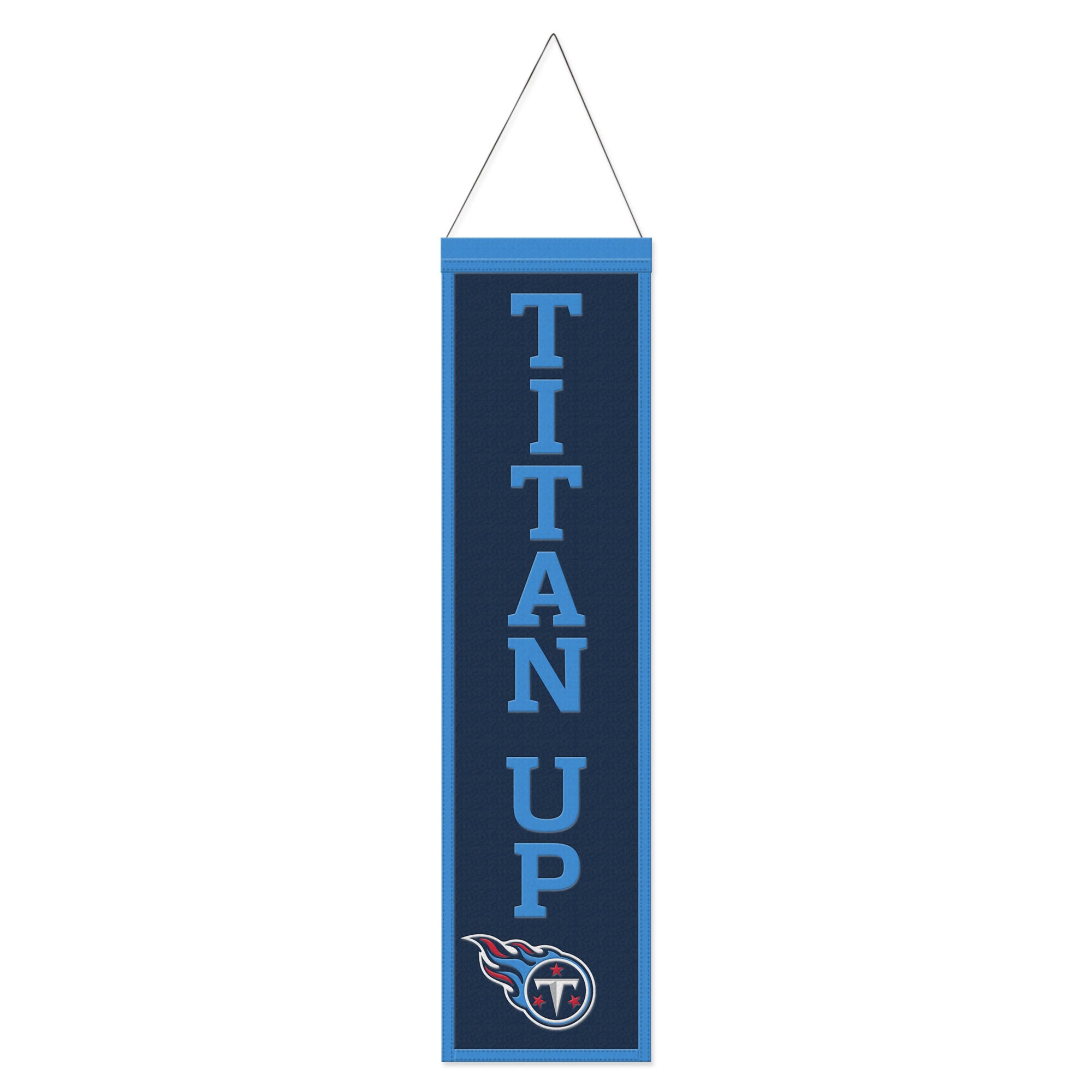 WinCraft Tennessee Titans 8" x 32" Slogan Wool Banner