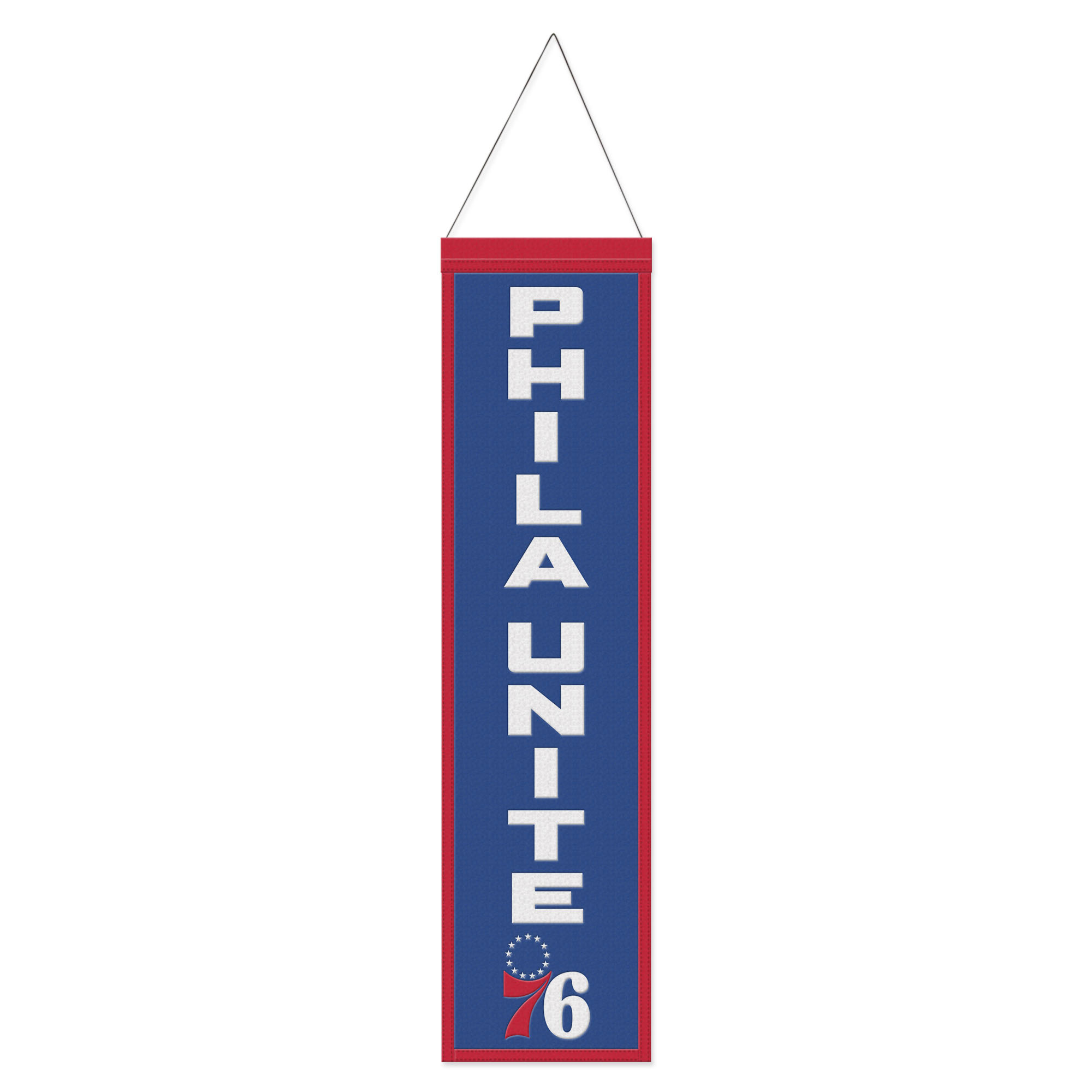 WinCraft Philadelphia 76ers 8" x 32" Slogan Wool Banner