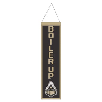 WinCraft Purdue Boilermakers 8" x 32" Slogan Wool Banner