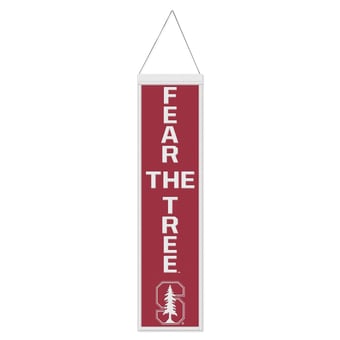 WinCraft Stanford Cardinal 8" x 32" Slogan Wool Banner