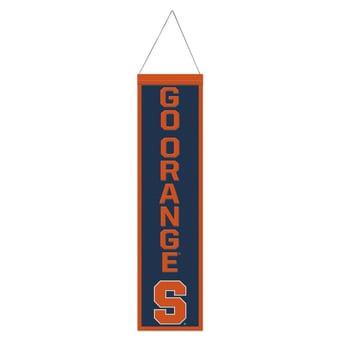 WinCraft Syracuse Orange 8" x 32" Slogan Wool Banner