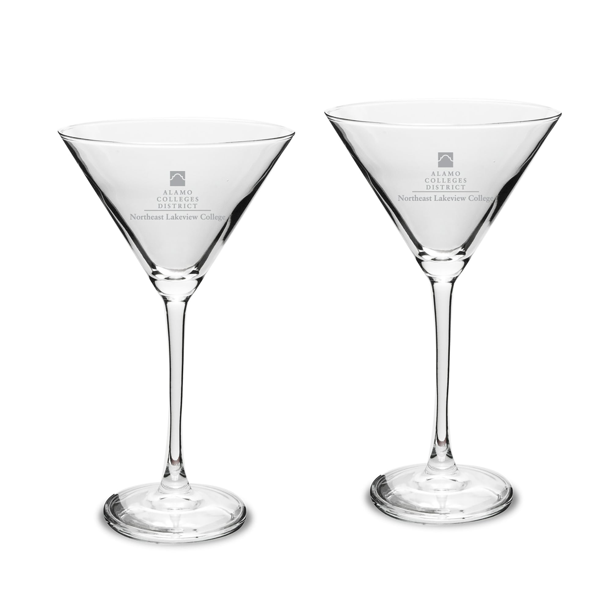 NLC Nighthawks Two-Piece Traditional 10oz. Martini Glass Set