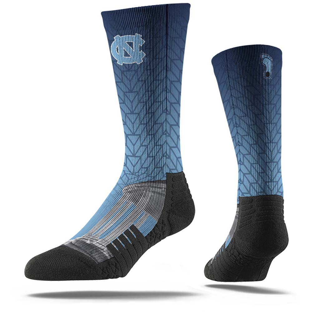 thumbnail image 2 of NCAA North Carolina Tar Heels Colorblock Scarf & Glove Set 2 of 11