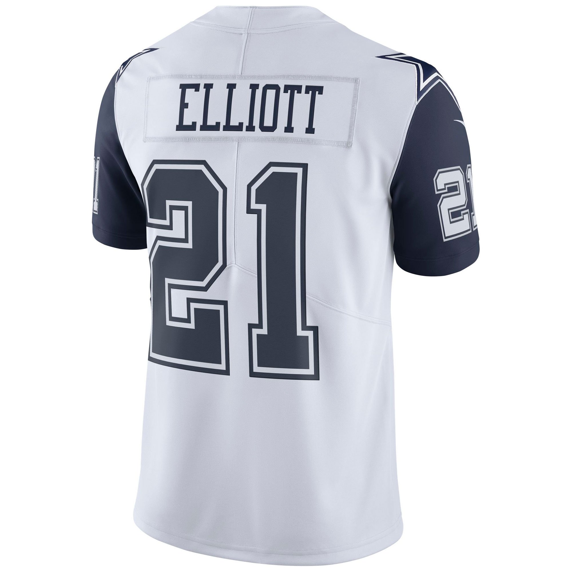 Dallas Cowboys Ezekiel Elliott Color Rush Limited Jersey - Mens, , rebel_hi-res