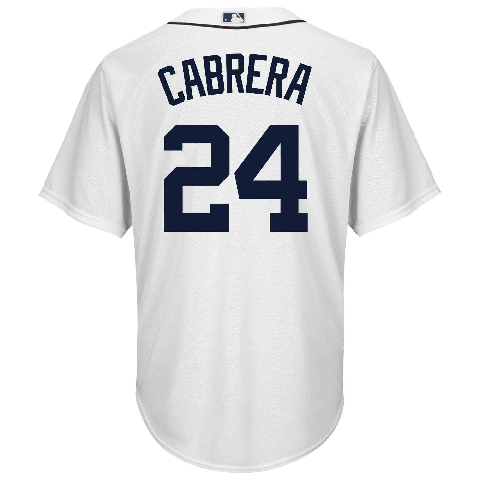 Detroit Tigers Miguel Cabrera Majestic Home Cool Base Replica Player Jersey - Mens, , rebel_hi-res
