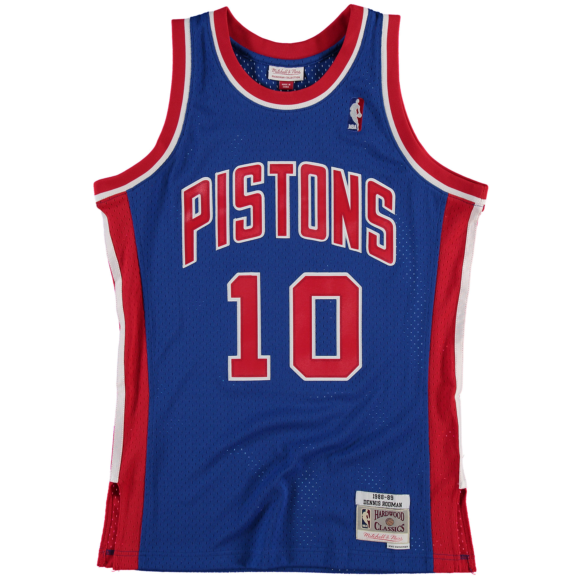 Dennis Rodman 2001/02 Hardwood Classics Swingman Jersey - Royal Blue