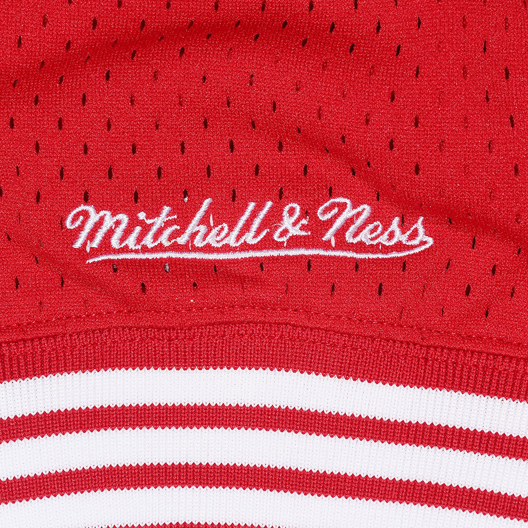 San Francisco 49ers Mitchell & Ness Joe Montana Mesh Name & Number Crew Neck - Mens, , rebel_hi-res