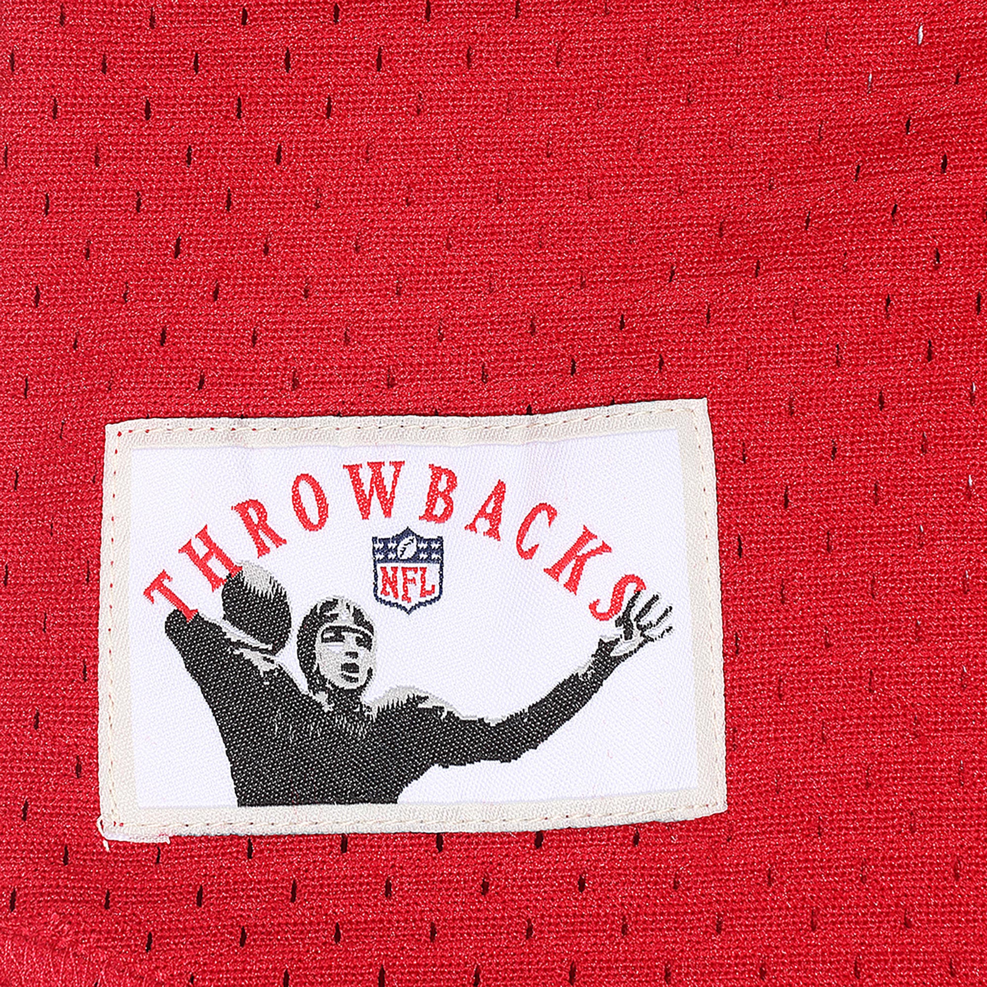 San Francisco 49ers Mitchell & Ness Joe Montana Mesh Name & Number Crew Neck - Mens, , rebel_hi-res