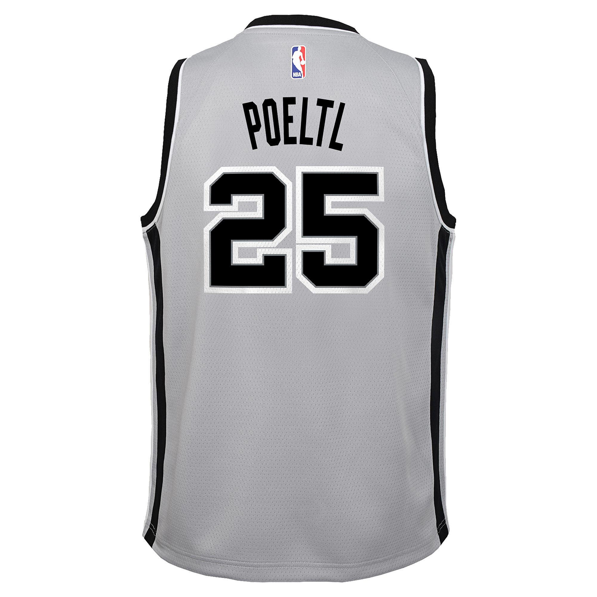 San Antonio Spurs Nike Statement Swingman Jersey - Jakob Poeltl - Youth, , rebel_hi-res