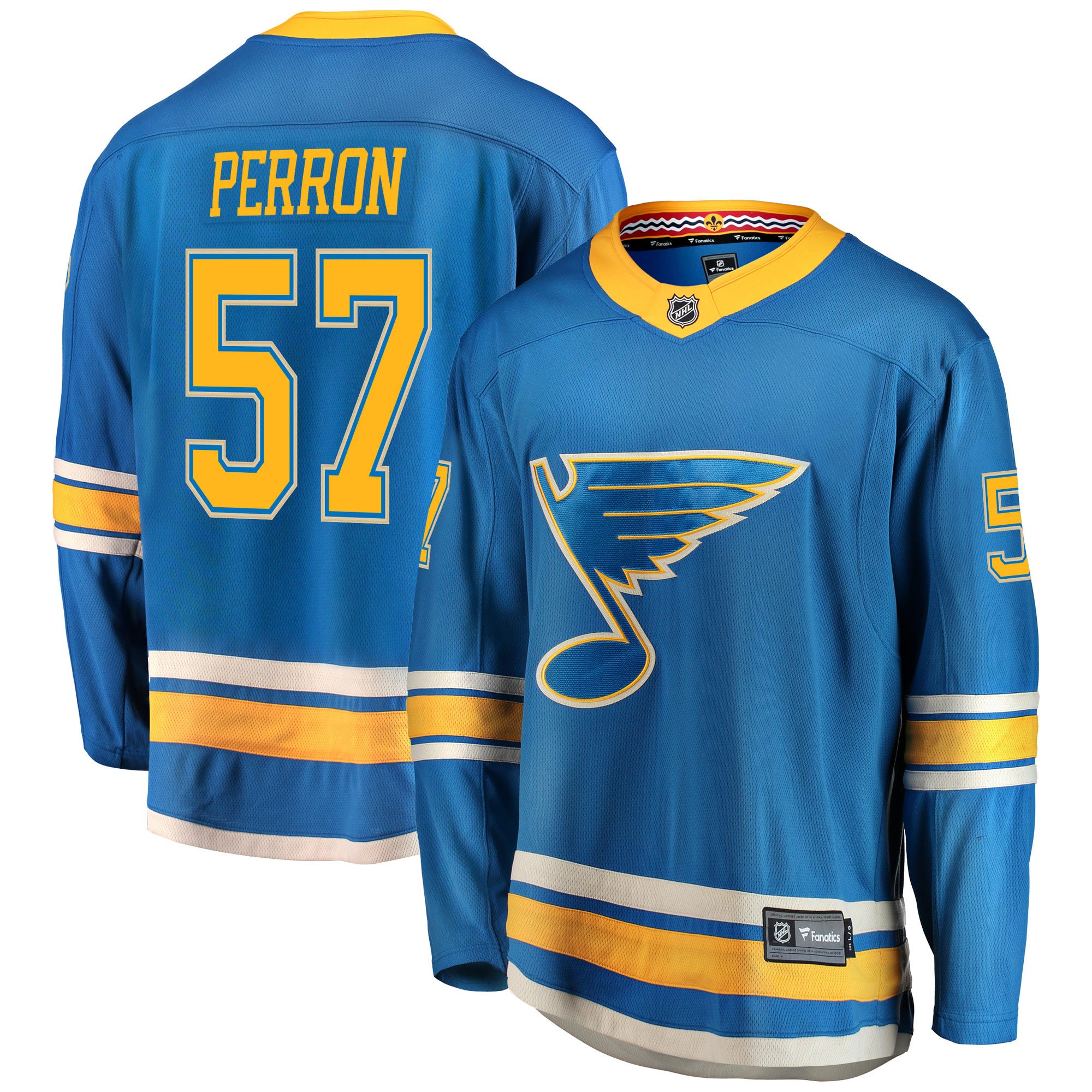 St. Louis Blues  Alternate Breakaway Jersey - David Perron - Mens, , rebel_hi-res