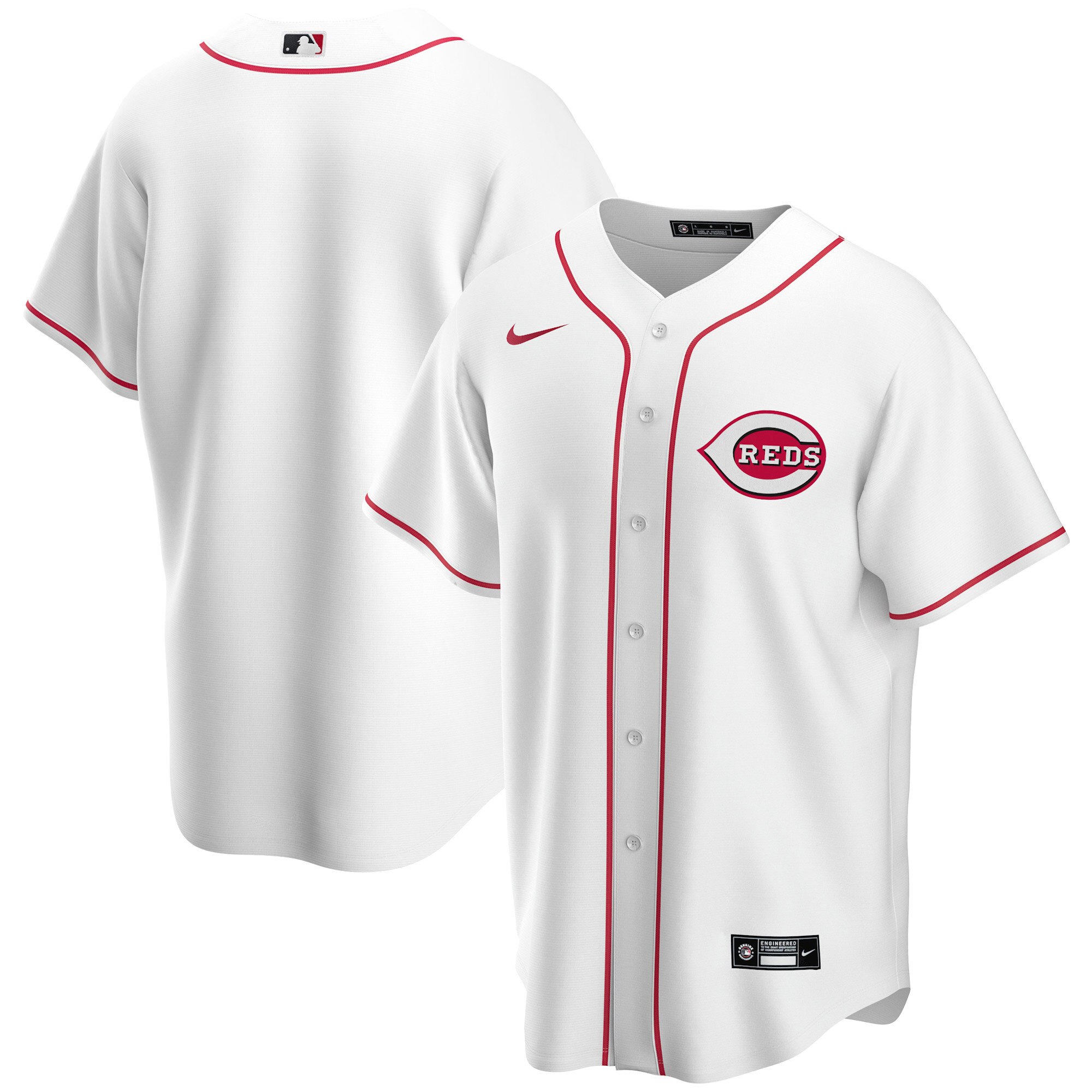 Genesi Collection Reds Nike Cincinnati Reds Mens Official Replica Home Jersey | Rebel Sport
