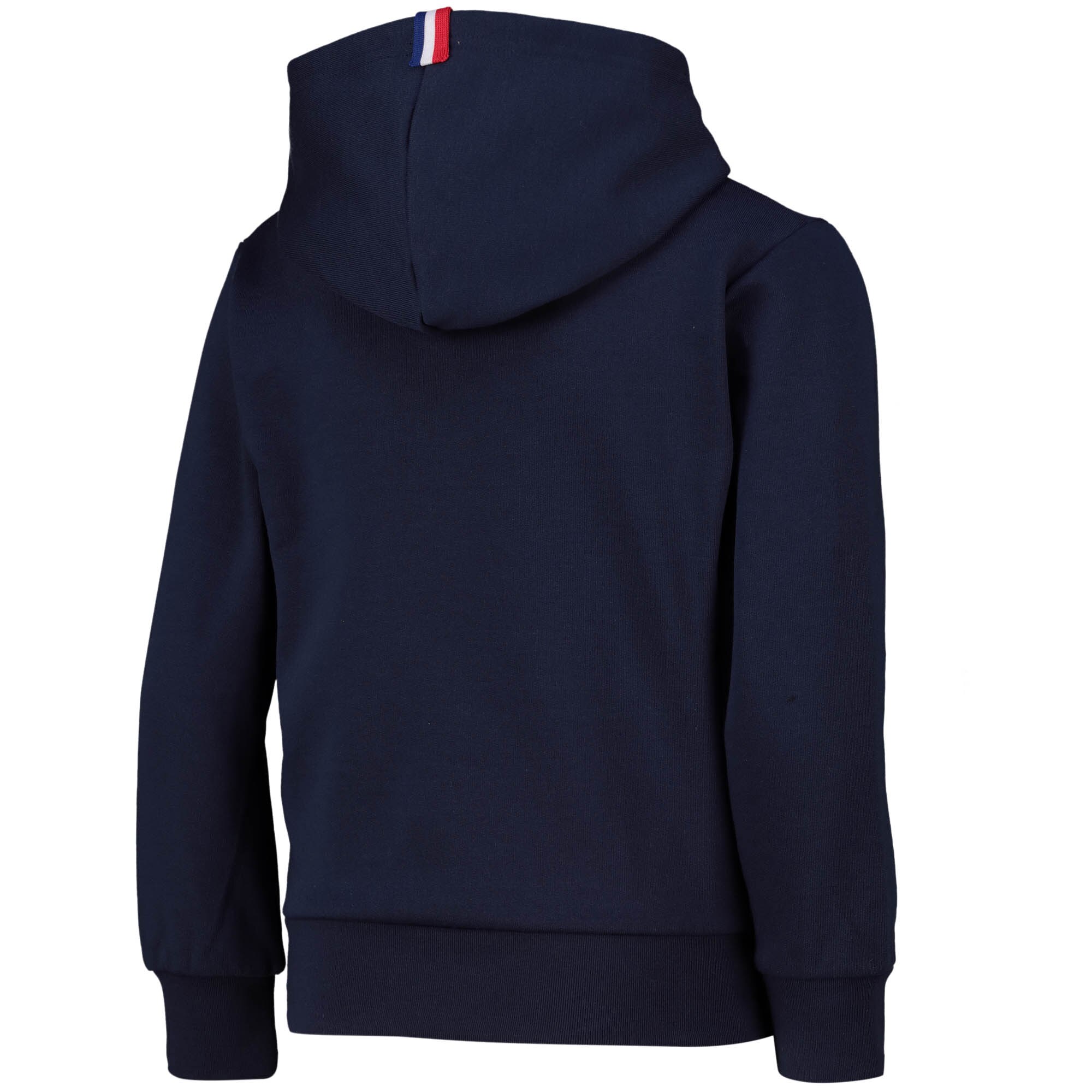 Paris Saint-Germain Essential Crest Zip Through Hoodie - Blue - Kids, , rebel_hi-res
