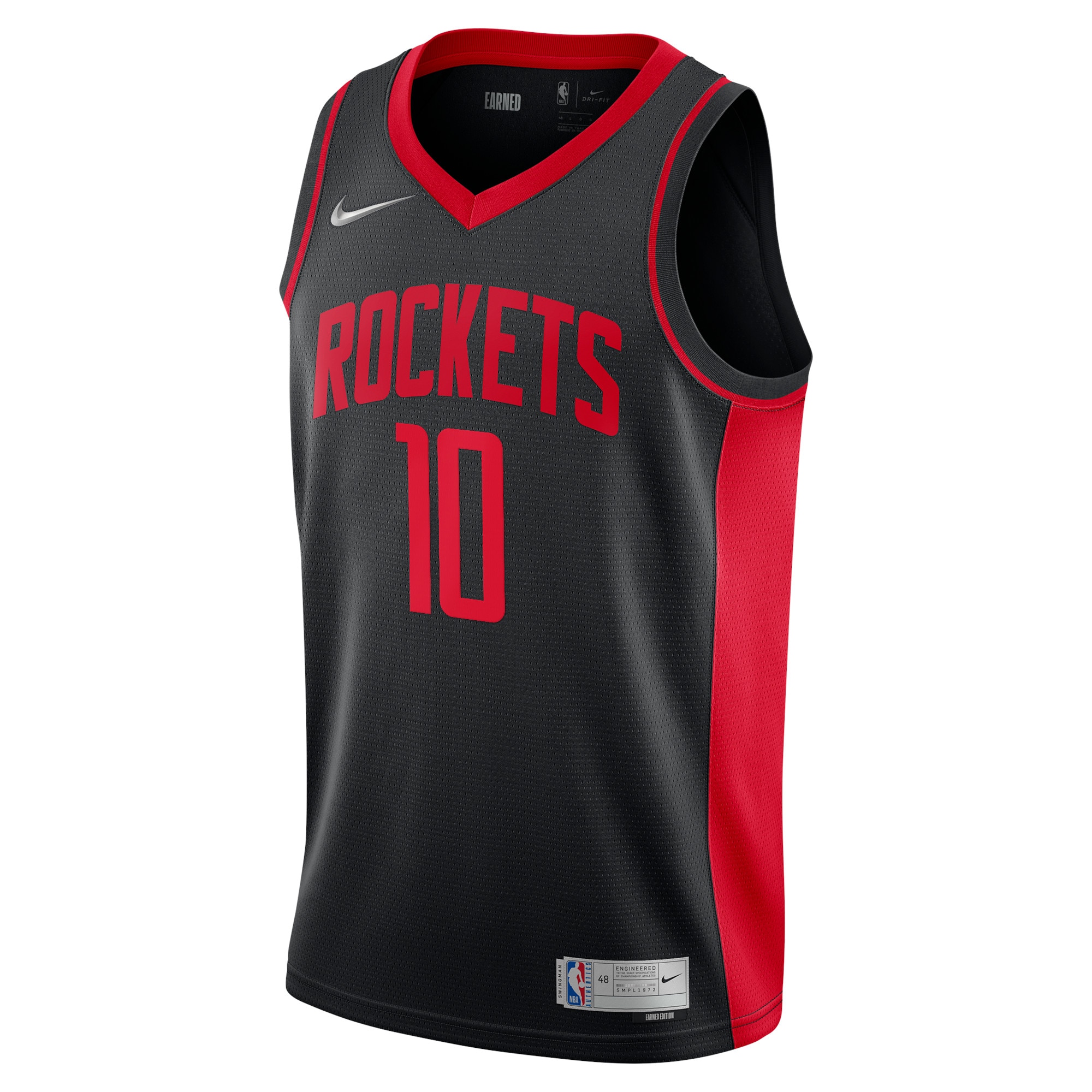 Spaceman Rockets Jersey Mens Houston Rockets Nike Earned Edition Swingman Jersey - Eric Gordon ...