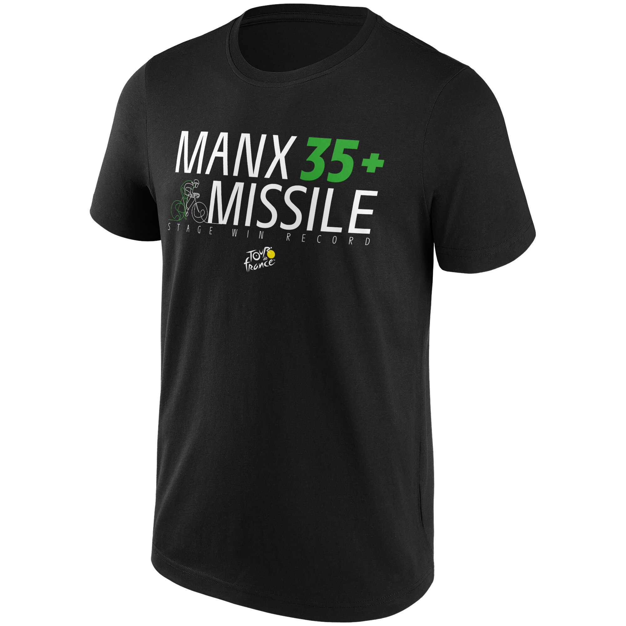 Le Tour de France Manx Missile Graphic T-Shirt - Black, , rebel_hi-res