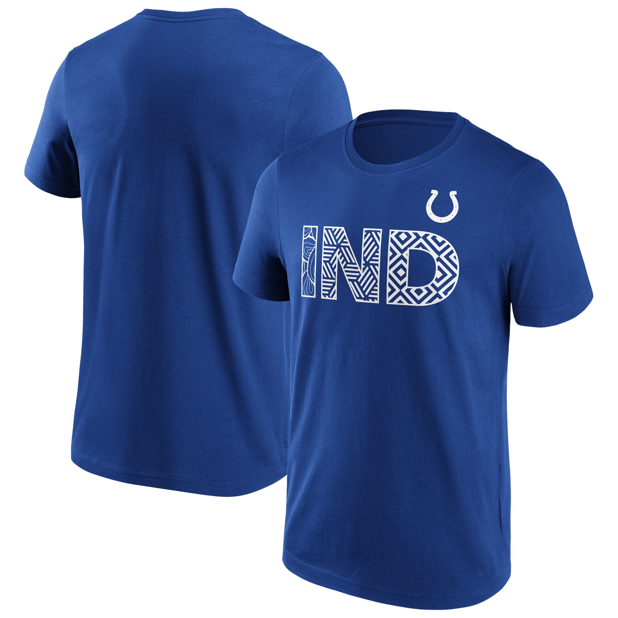 Colts Cat Mens Indianapolis Colts Wild Cat Iconic Hometown Graphic T-Shirt ...