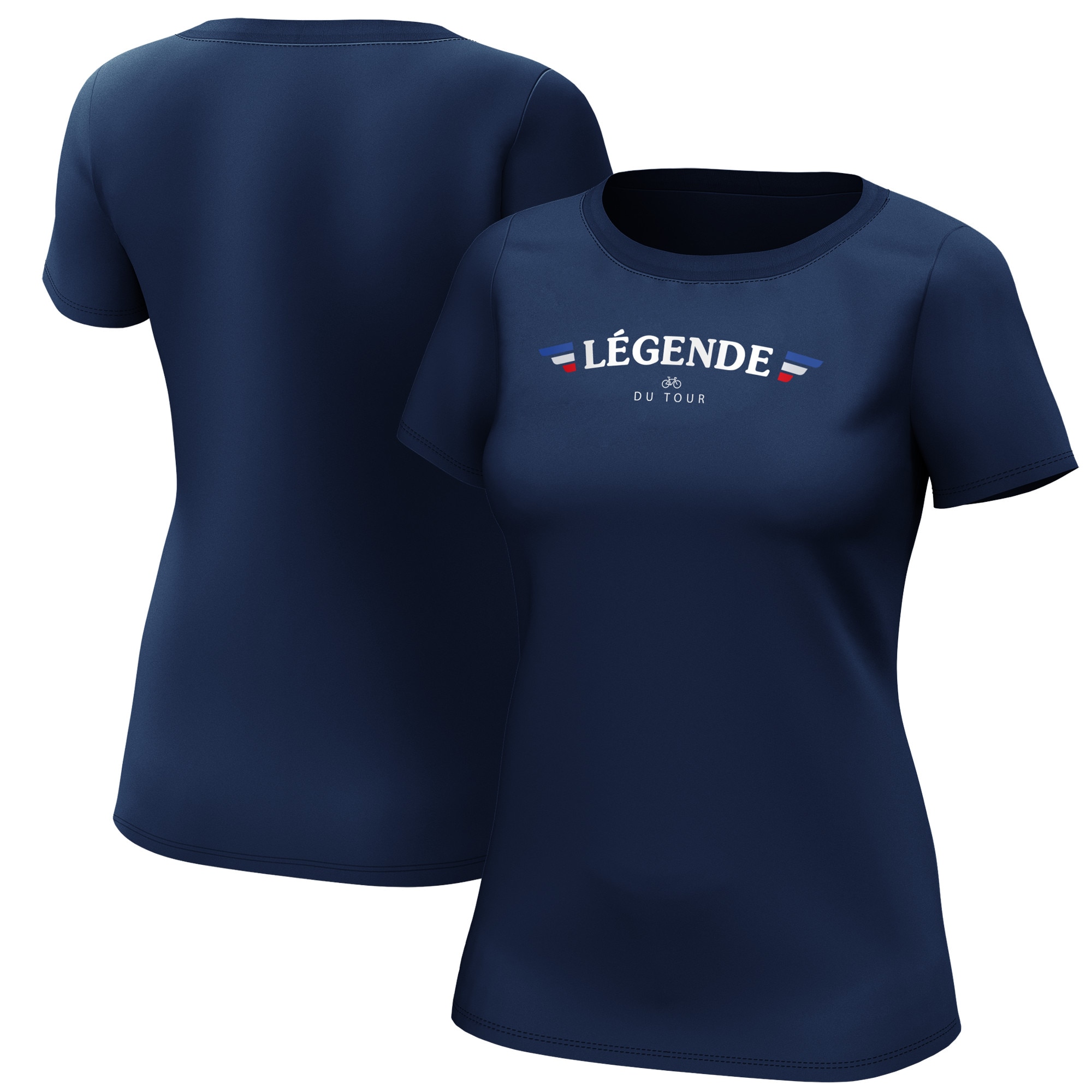 Le Tour de France Legende Graphic T-Shirt - Navy - Womens, , rebel_hi-res