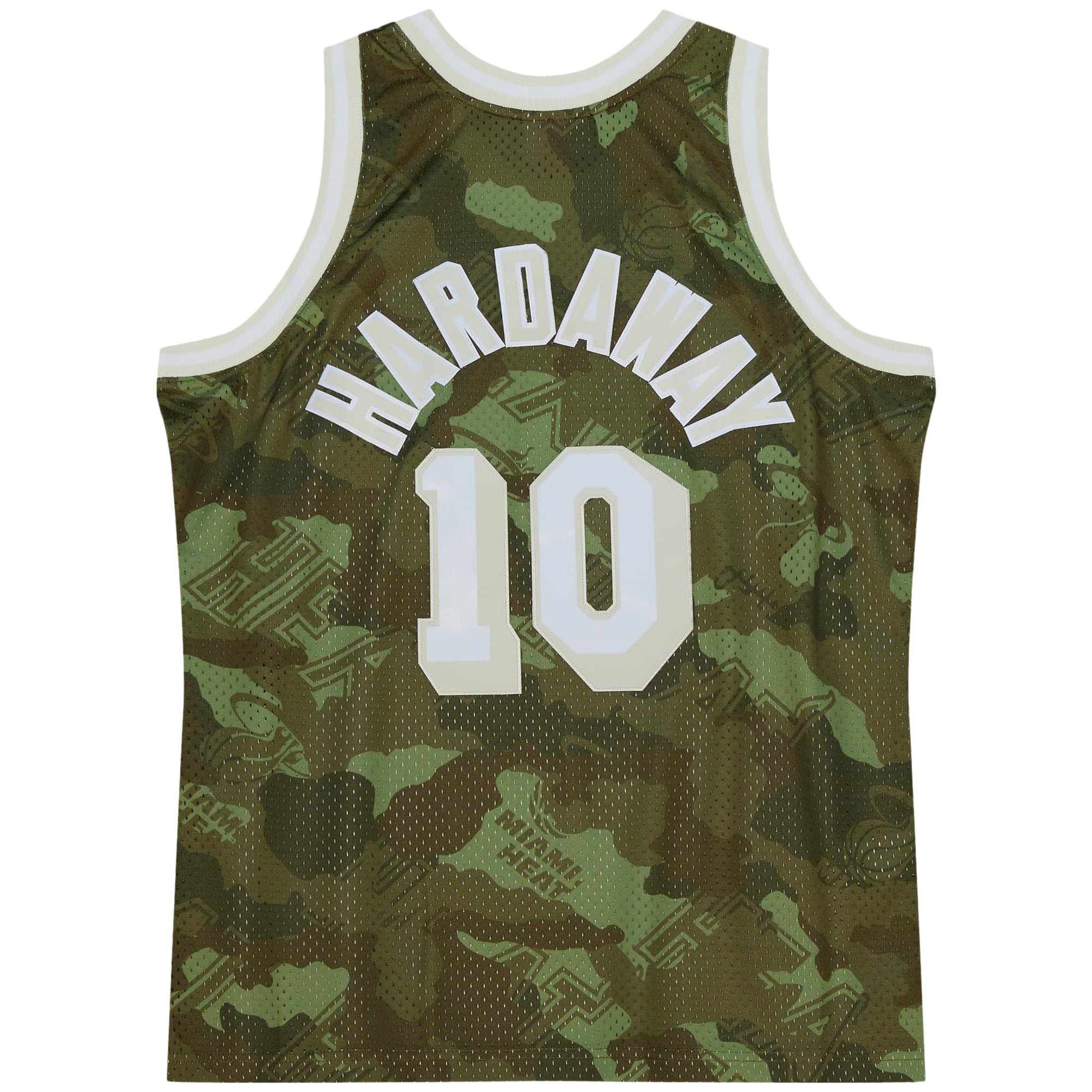 Miami Heat NBA Tim Hardaway 1996 Ghost Green Camo Swingman Jersey By Mitchell & Ness - Mens, , rebel_hi-res
