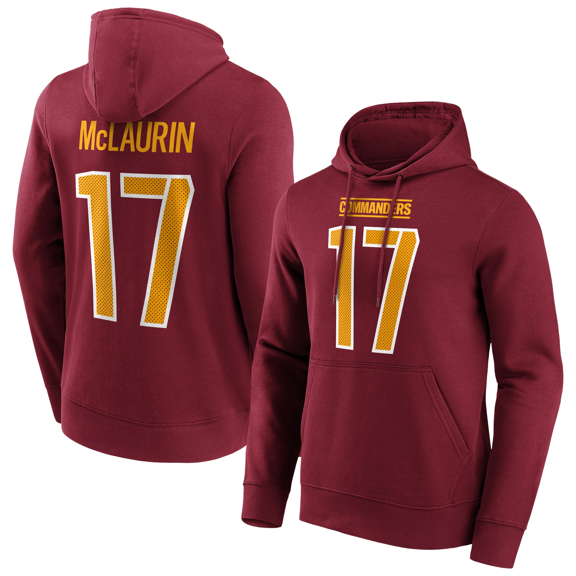 Mens Washington Commanders Home Name & Number Hoodie -Terry McLaurin, , rebel_hi-res