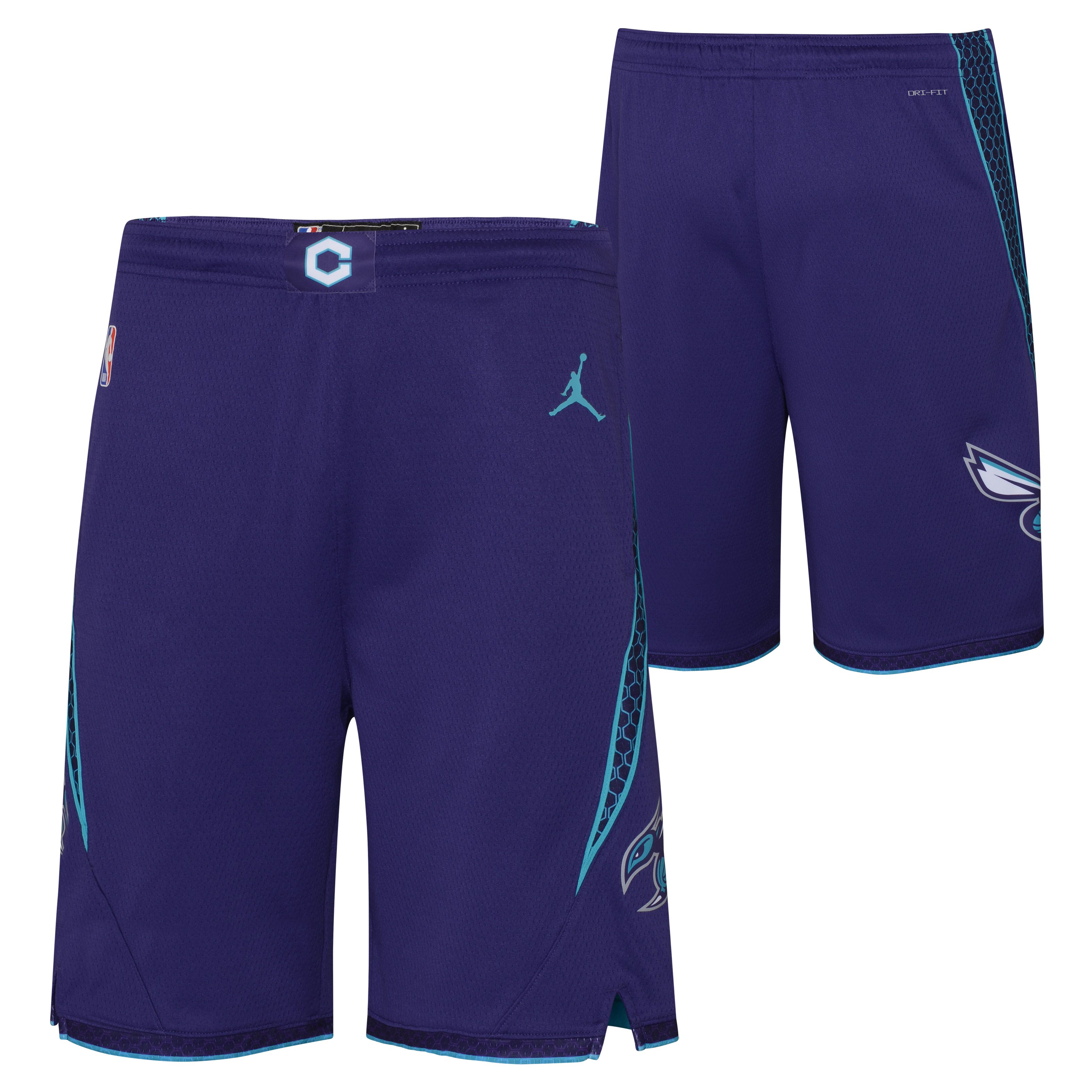 Charlotte Hornets Jordan Statement Swingman Short - Youth, , rebel_hi-res