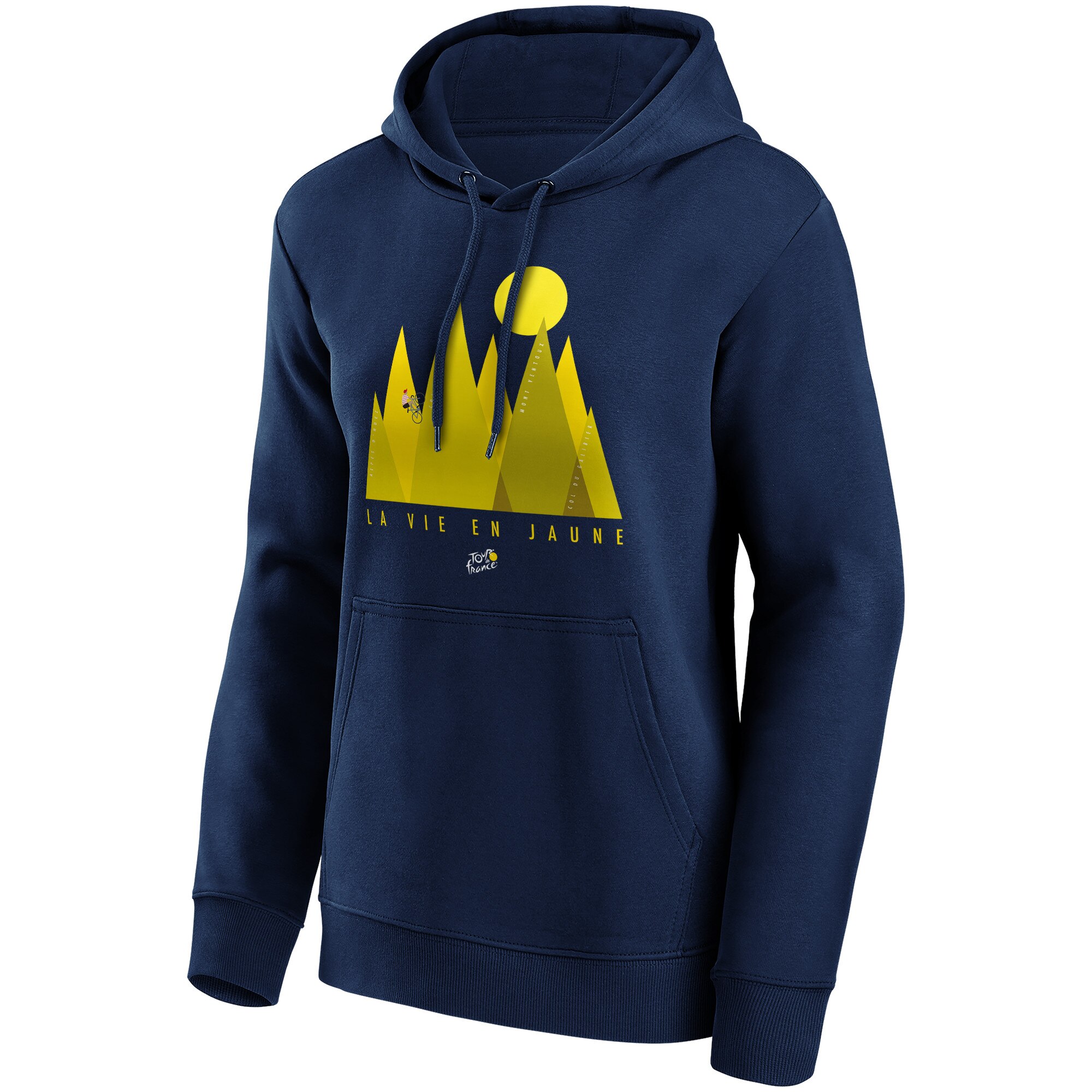 Tour de France Le Vie En Jaune Graphic Hoodie - Womens, , rebel_hi-res