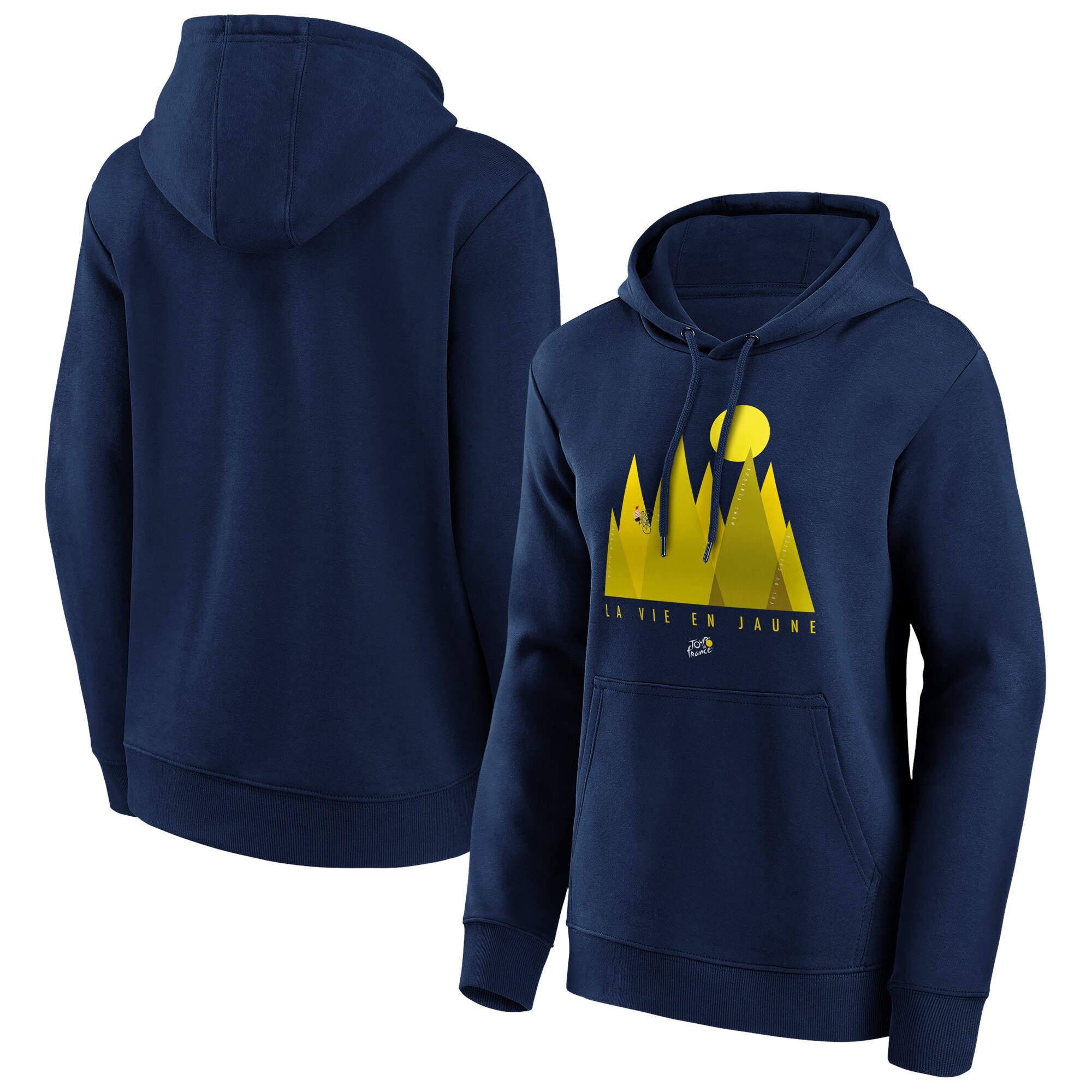 Tour de France Le Vie En Jaune Graphic Hoodie - Womens, , rebel_hi-res