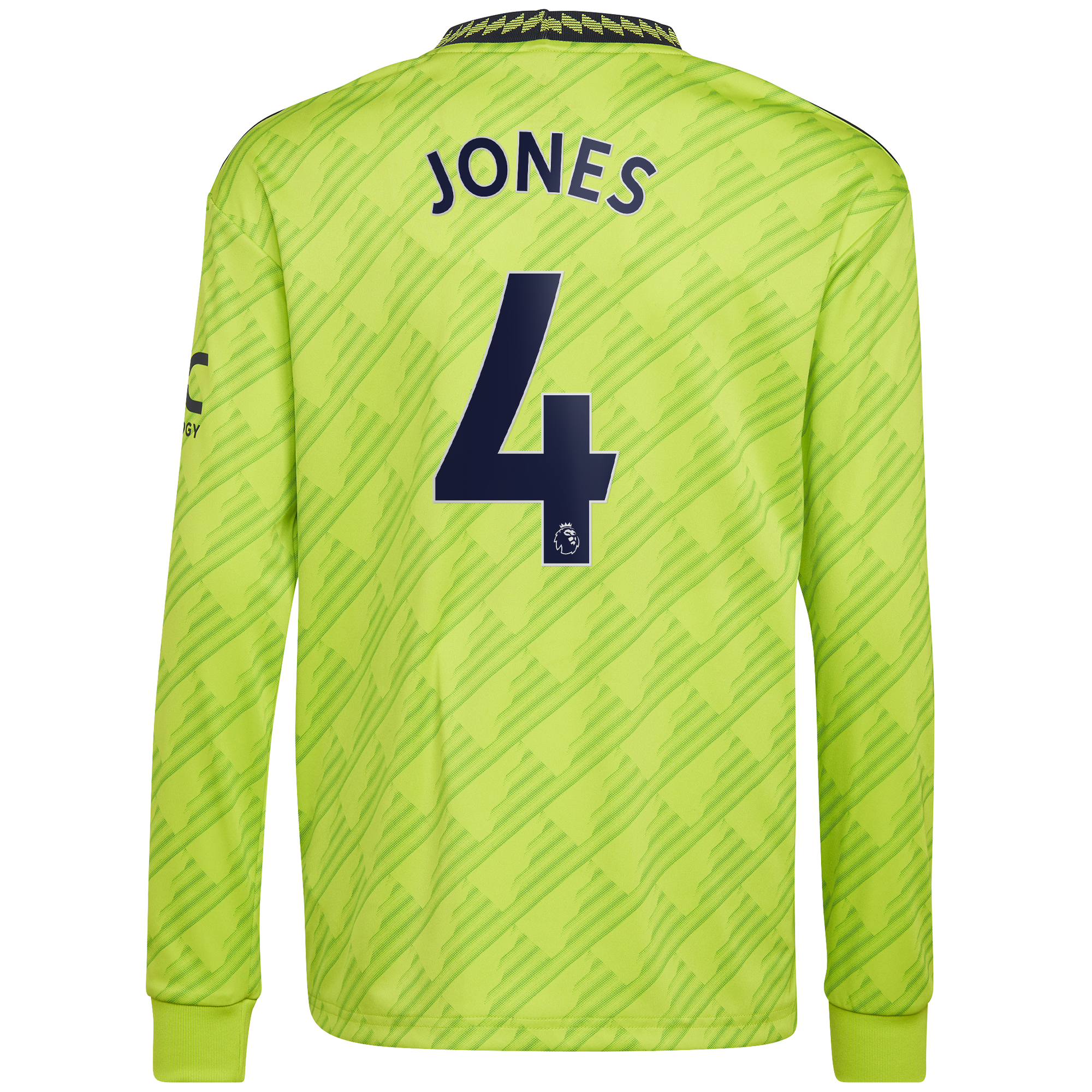 Manchester United Third Shirt 2022-23 - Long Sleeve with Jones 4 printing, , rebel_hi-res