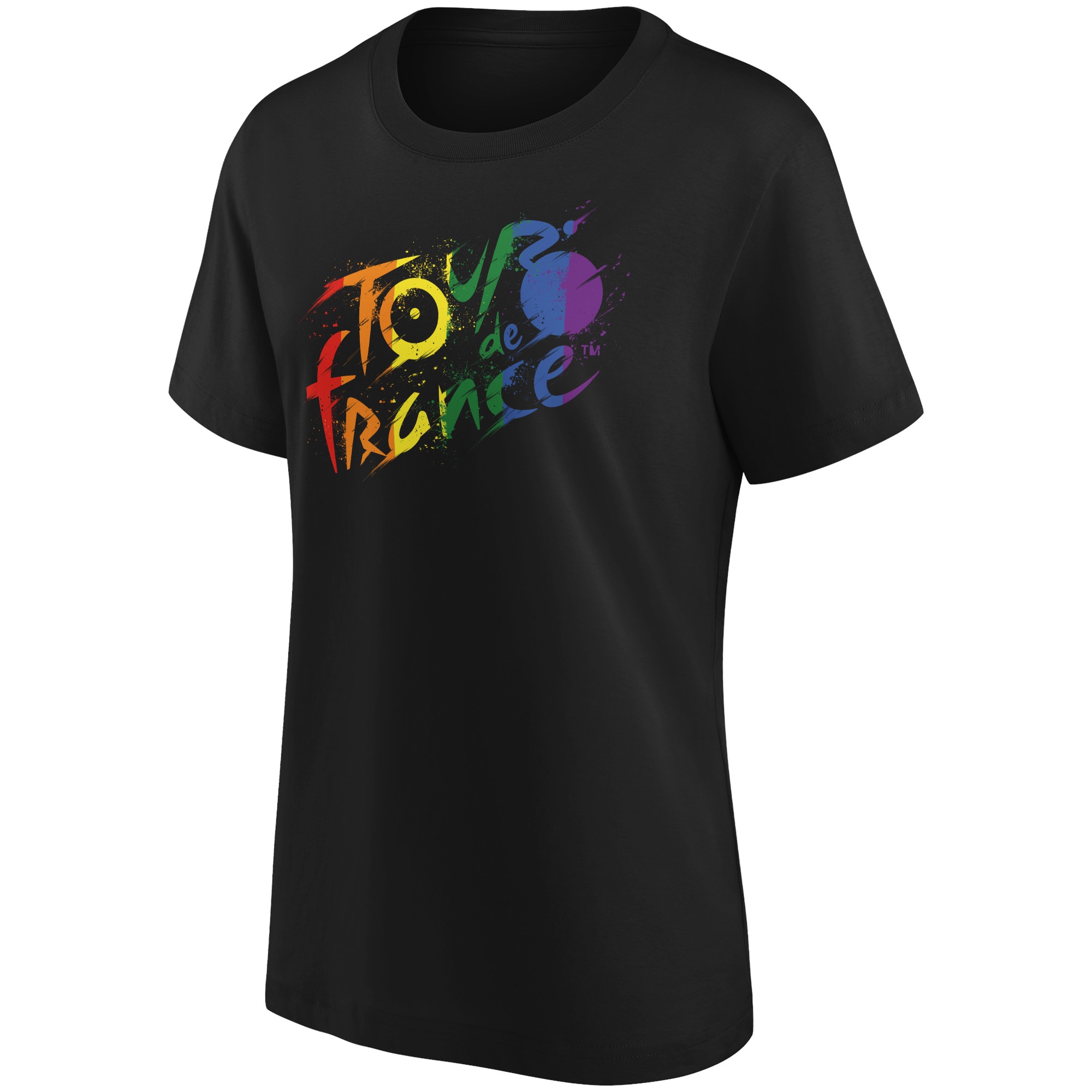 Tour de France Pride Splatter Graphic T-Shirt - Womens, , rebel_hi-res