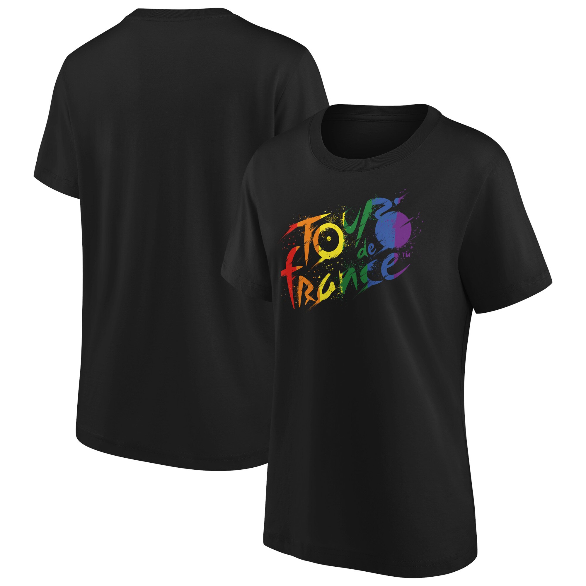 Tour de France Pride Splatter Graphic T-Shirt - Womens, , rebel_hi-res