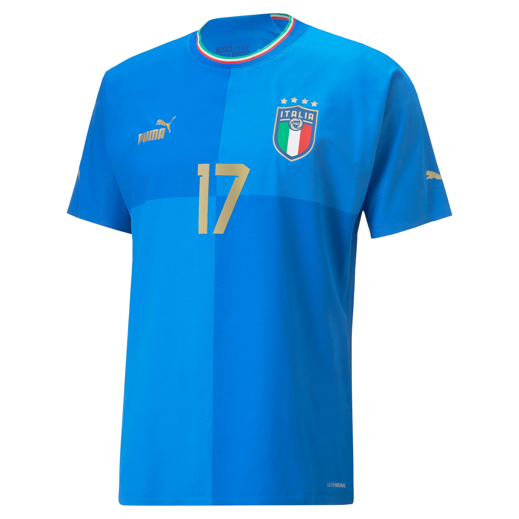 Italy Home Authentic Shirt with Immobile 17 printing, , rebel_hi-res