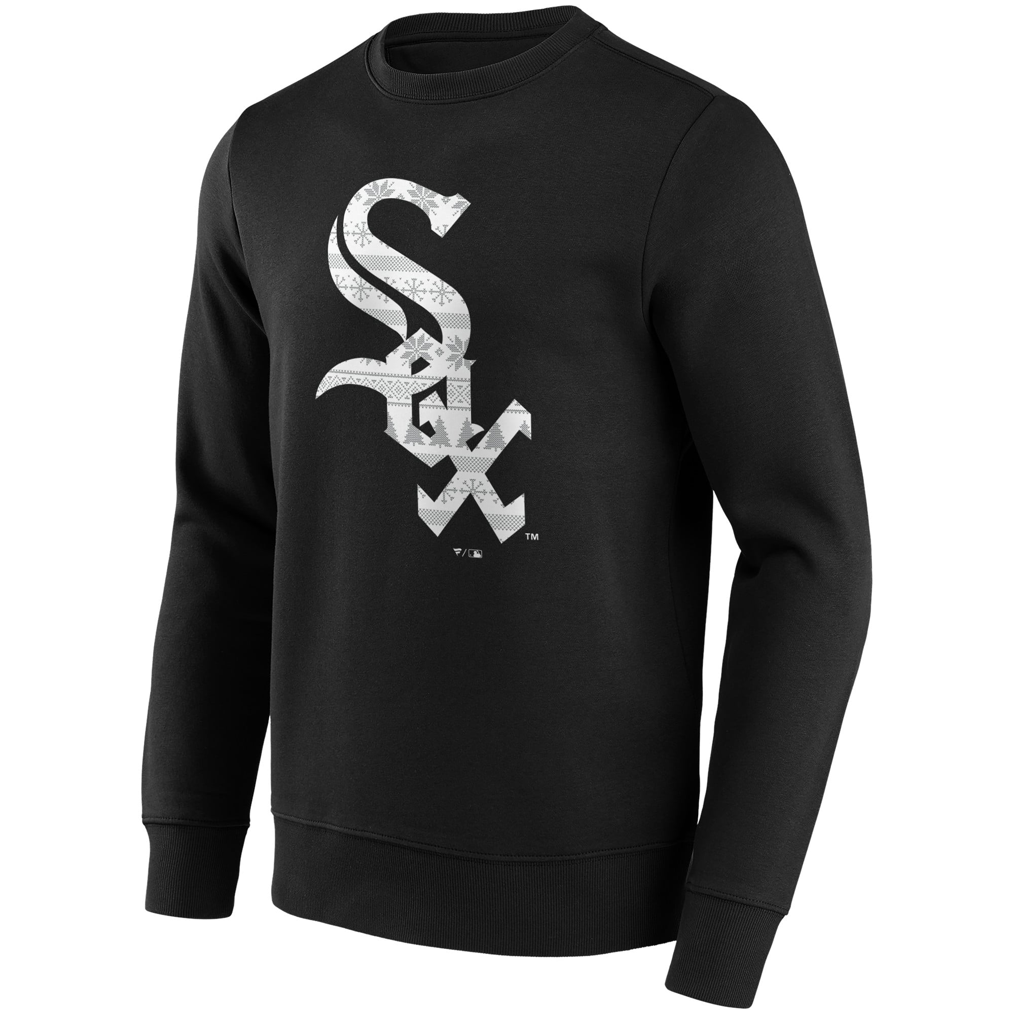 Mens Chicago White Sox Christmas Jumper Graphic Crew Sweatshirt, , rebel_hi-res