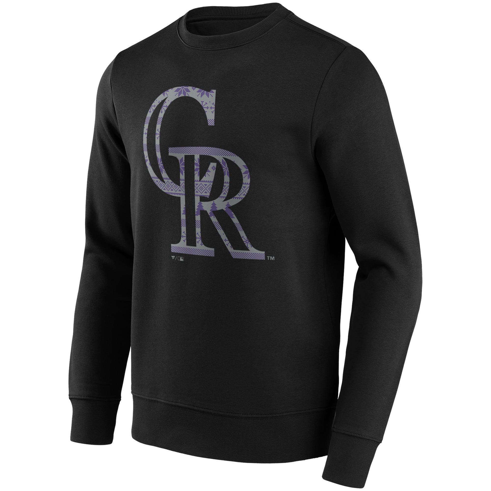 Mens Colorado Rockies Christmas Jumper Graphic Crew Sweatshirt, , rebel_hi-res