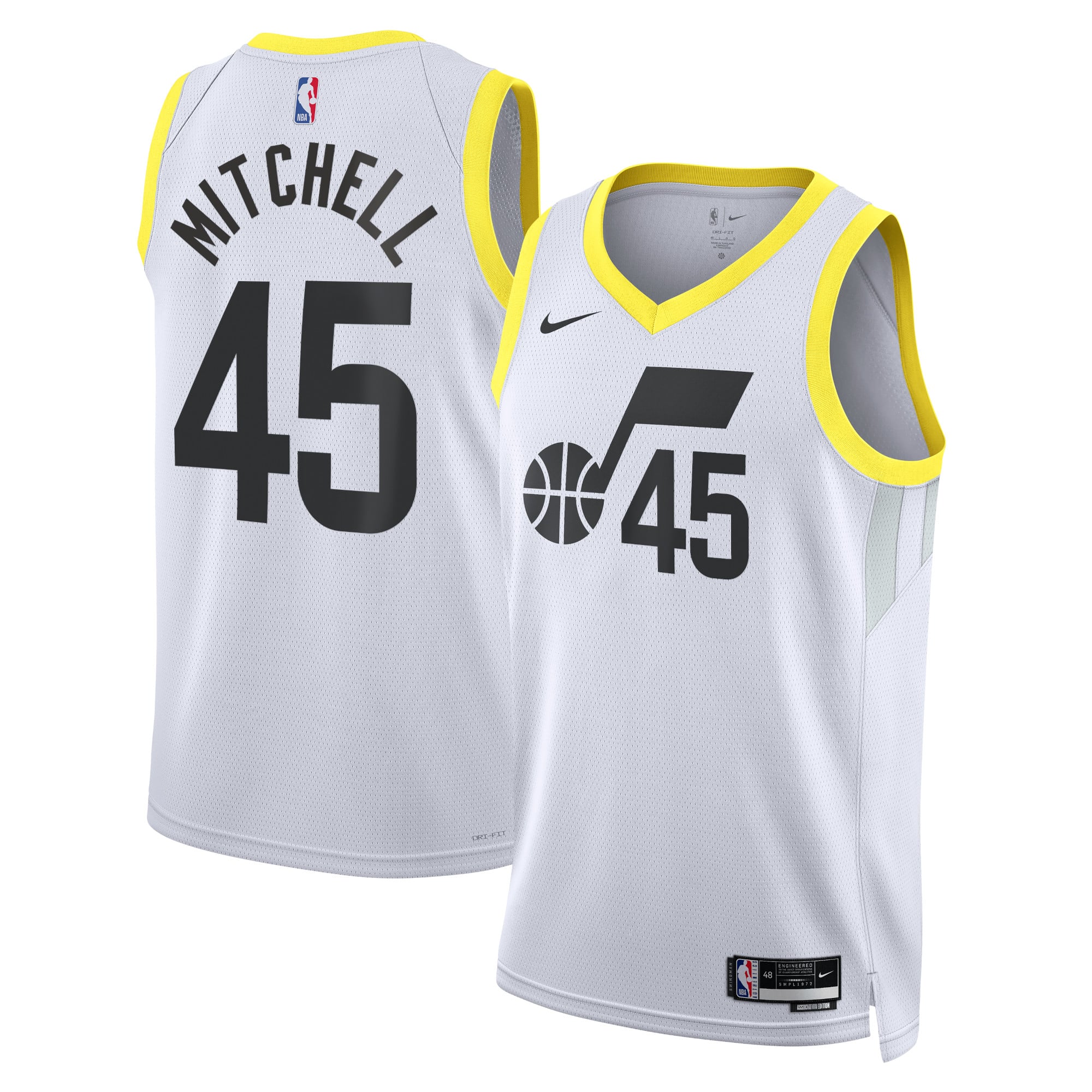 Mens Utah Jazz Donovan Mitchell 2022 23 Association Edition Basketball Mens Utah Jazz Donovan Mitchell 2022 23 Association Edition Basketball