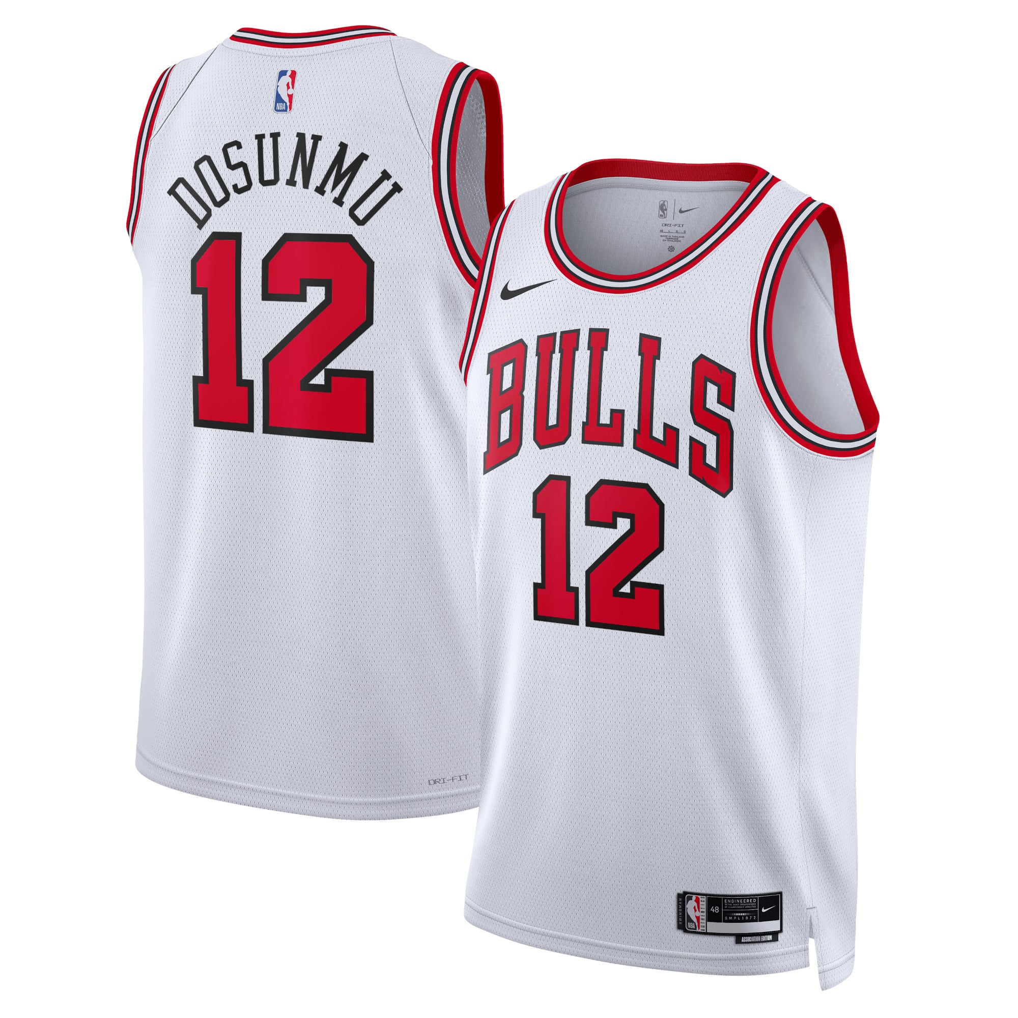 Mens Chicago Bulls Ayo Dosunmu 2022 23 Association Edition Basketball Mens Chicago Bulls Ayo Dosunmu 2022 23 Association Edition Basketball