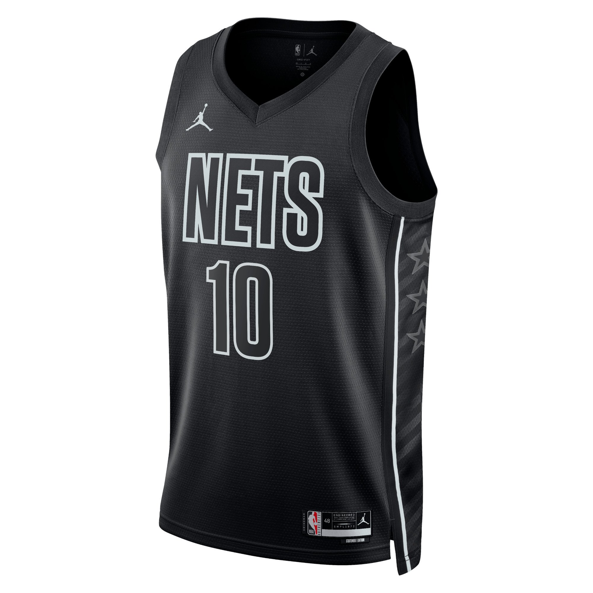 Brooklyn Nets Jordan Statement Edition Swingman Jersey - Black - Ben Simmons - Unisex, , rebel_hi-res