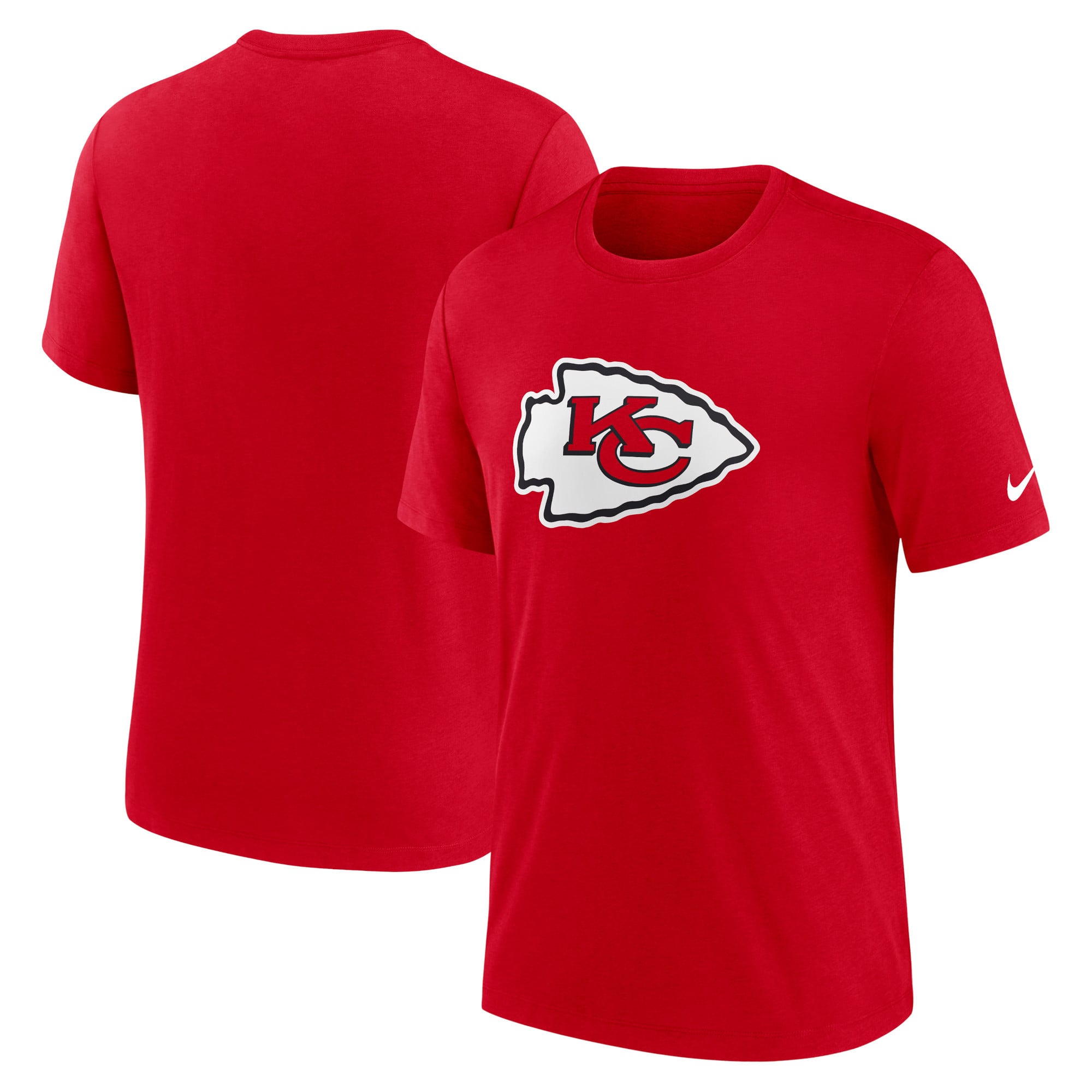 Kansas City Chiefs Nike Rewind Logo Triblend T Shirt Mens Rebel Sport kansas-city-chiefs-nike-rewind-logo-triblend-t-shirt-mens-rebel-sport