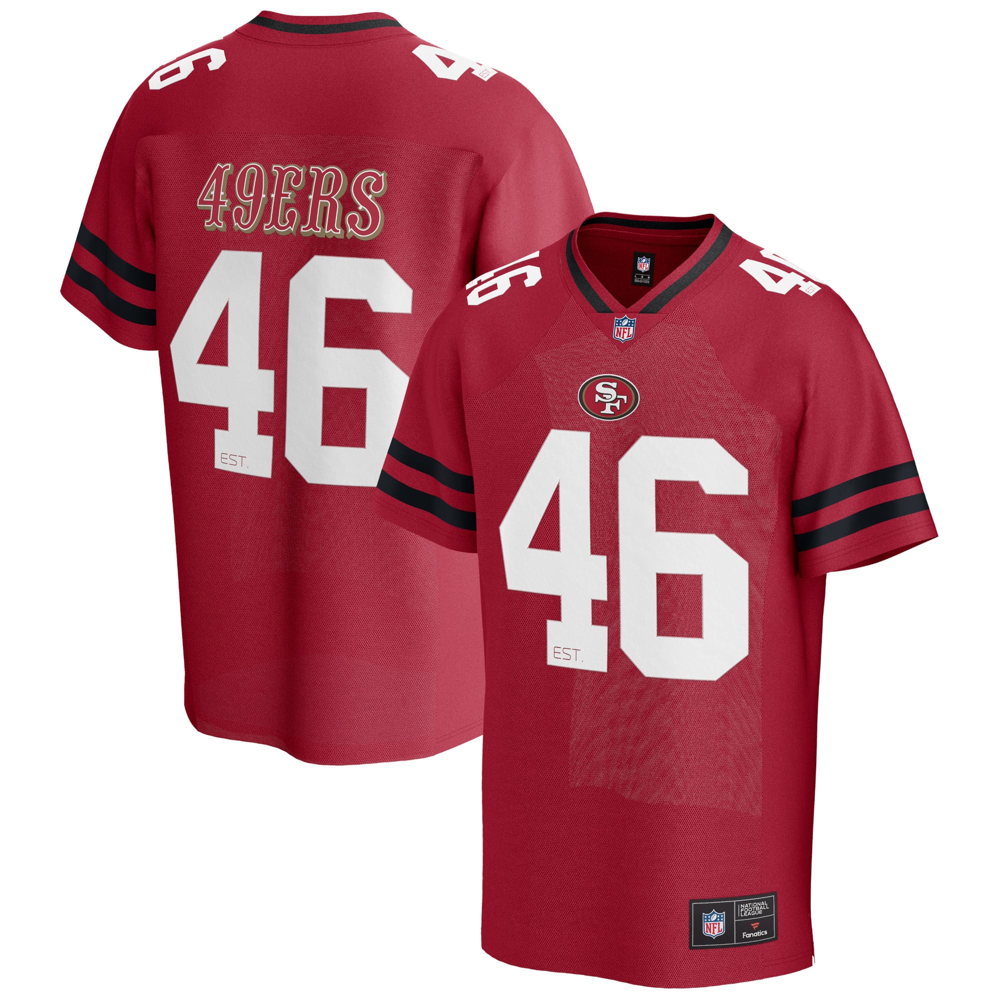 San Francisco 49ers NFL Core Foundations Jersey Mens Rebel Sport San Francisco 49ers NFL Core Foundations Jersey Mens Rebel Sport