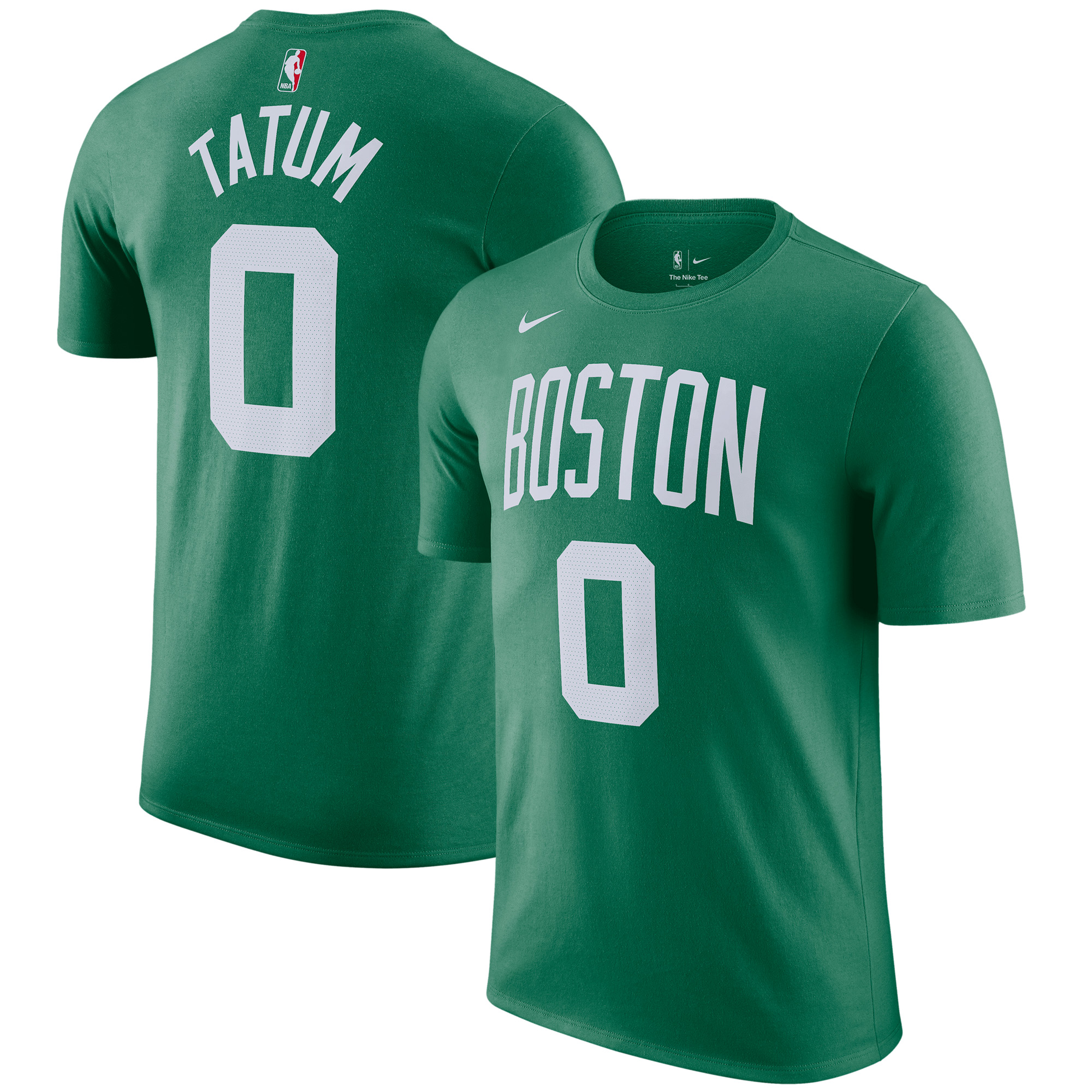 Boston Number Boston Celtics Nike Name and Number Icon T-Shirt - Jayson Tatum - Mens ...