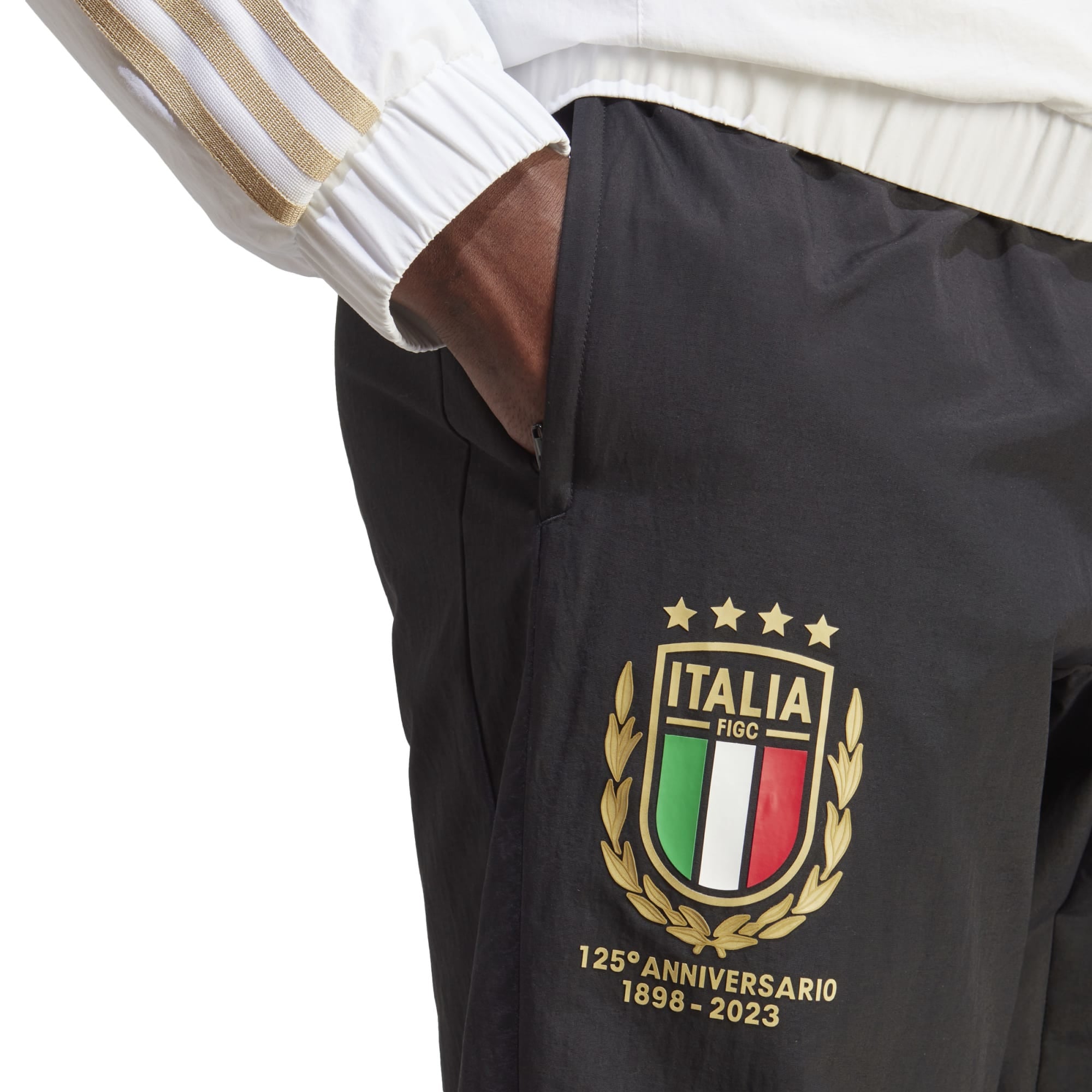 Italy adidas 125 Year Anniversary Pants - Black, , rebel_hi-res