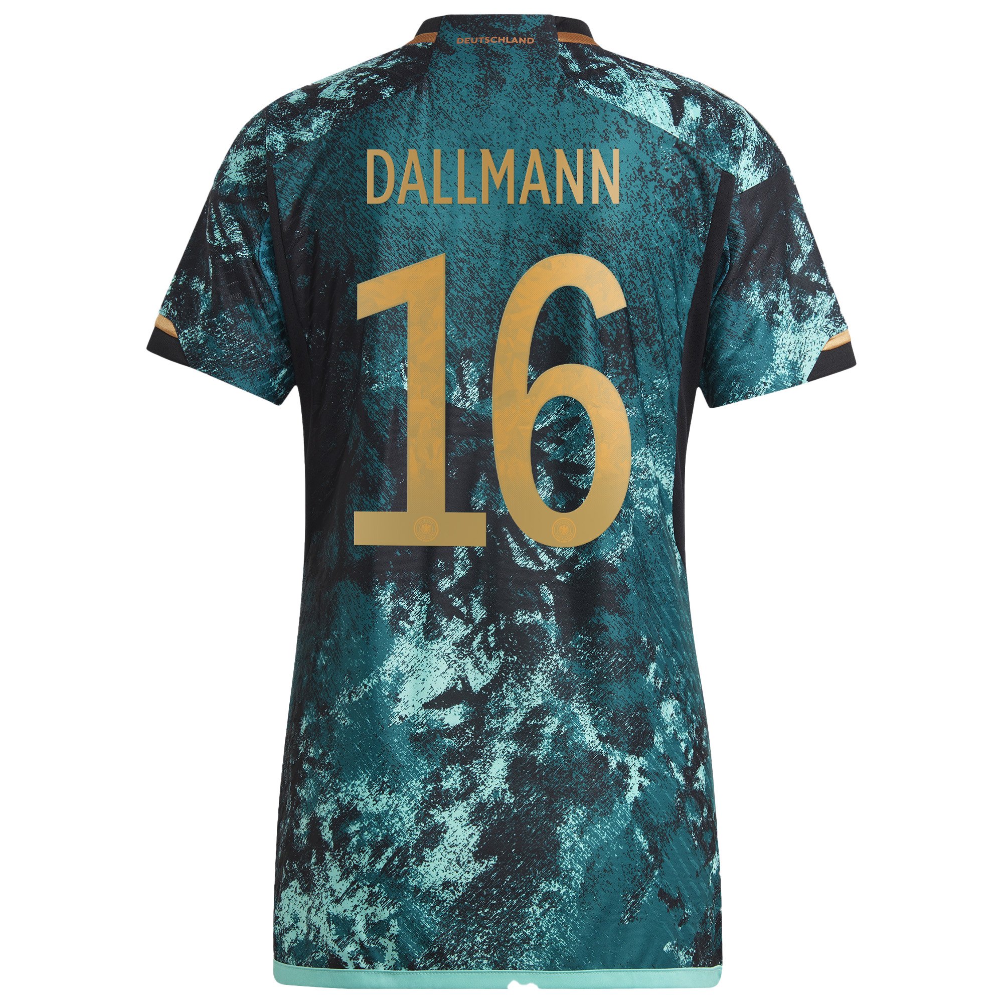 Womens adidas Germany 2023 Linda Dallmann Authentic Away Football Jersey, , rebel_hi-res