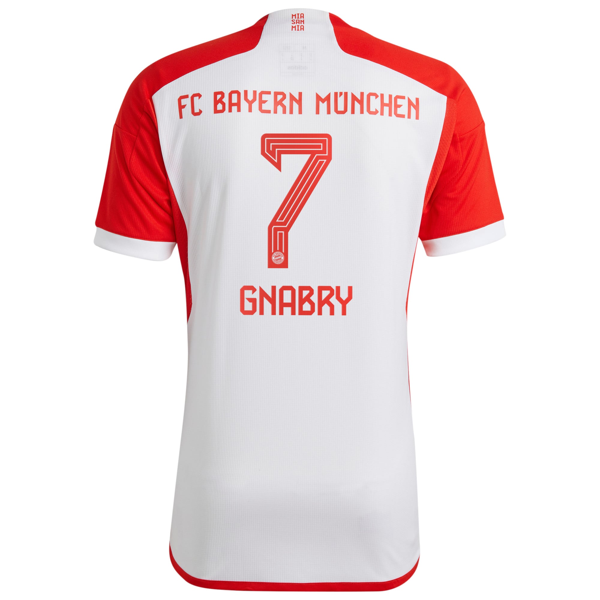 FC Bayern adidas Home Shirt 2023-24 with Gnabry 7 printing, , rebel_hi-res