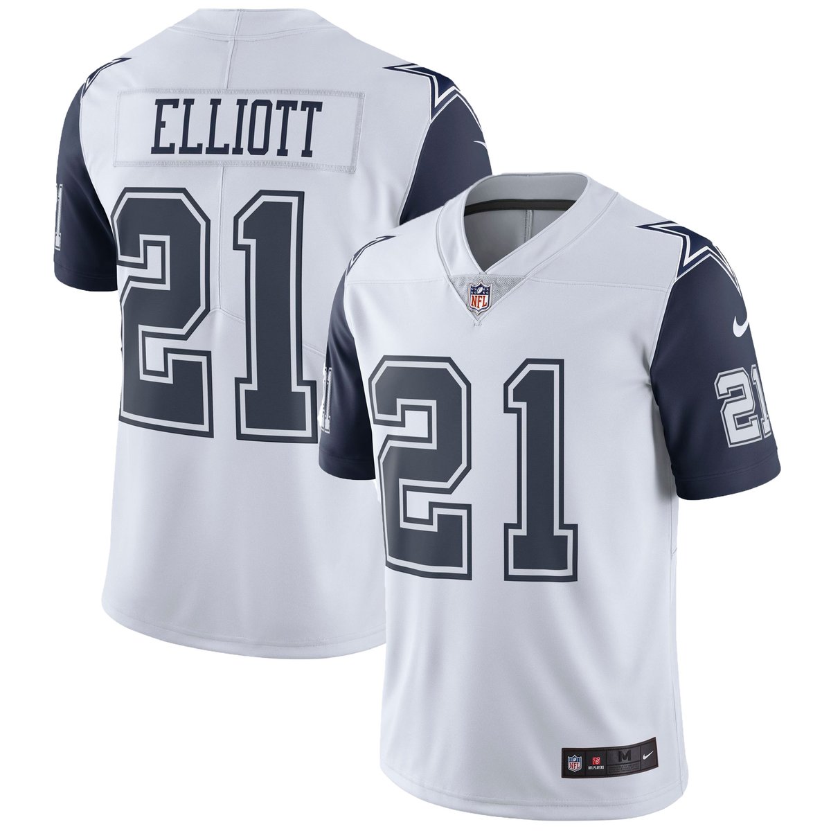 Dallas Cowboys Ezekiel Elliott Color Rush Limited Jersey - Mens, , rebel_hi-res