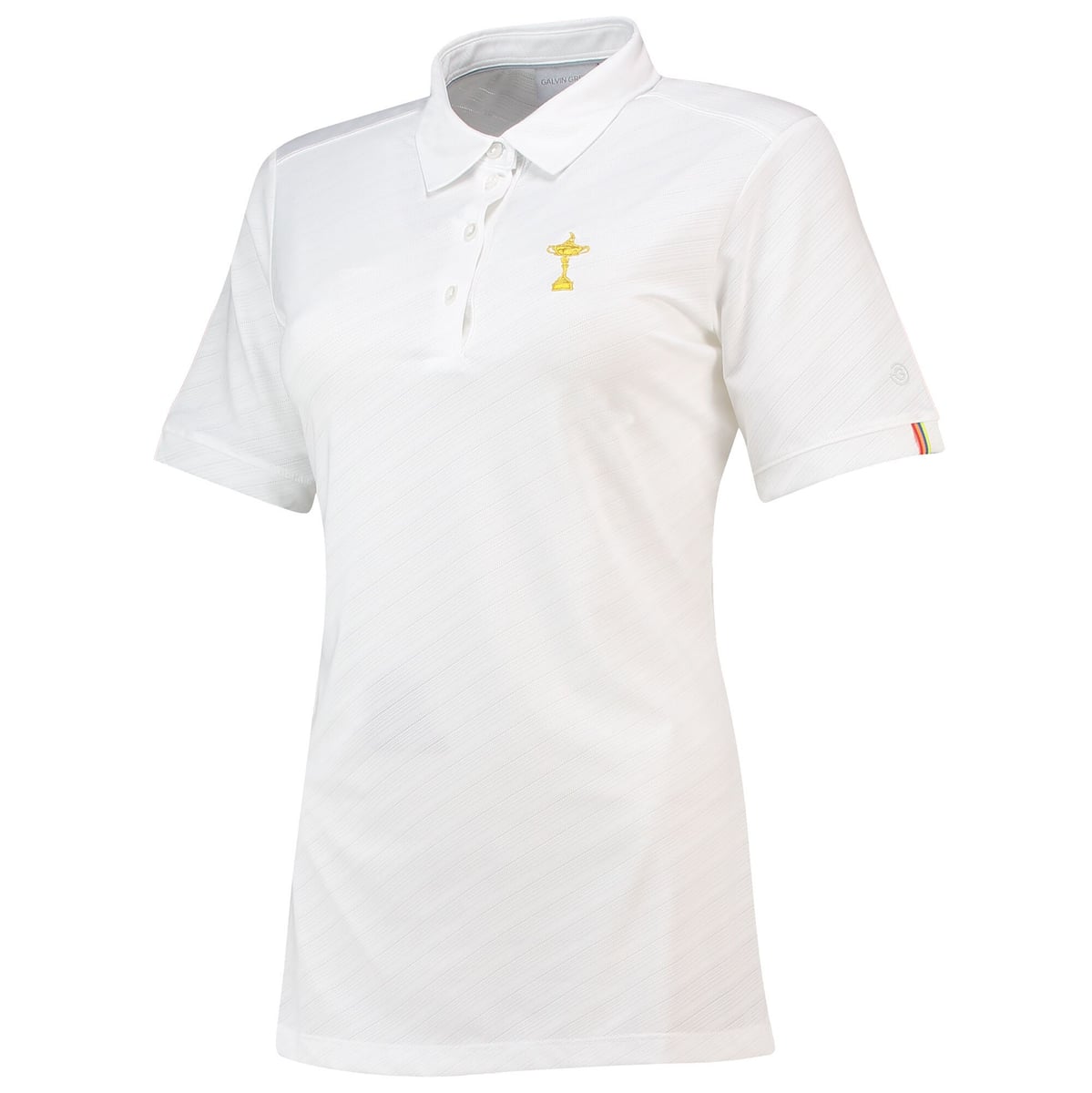 The Ryder Cup Galvin Green Trophy Collection Meredith Ventil8+ Polo Shirt - Womens - White, , rebel_hi-res