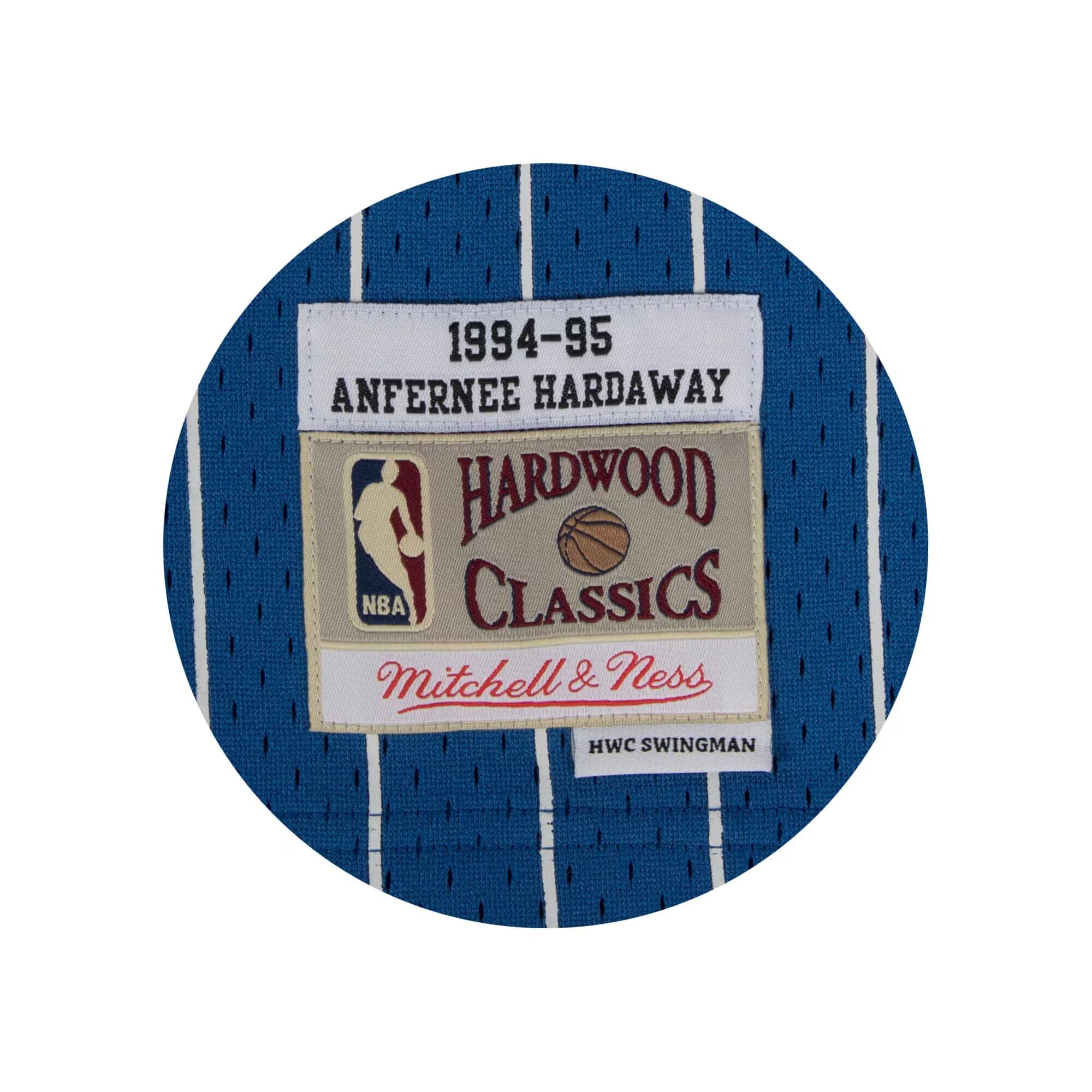 Anfernee Hardaway Orlando Magic 1994-95 Mitchell & Ness Blue Swingman Jersey Road, , rebel_hi-res