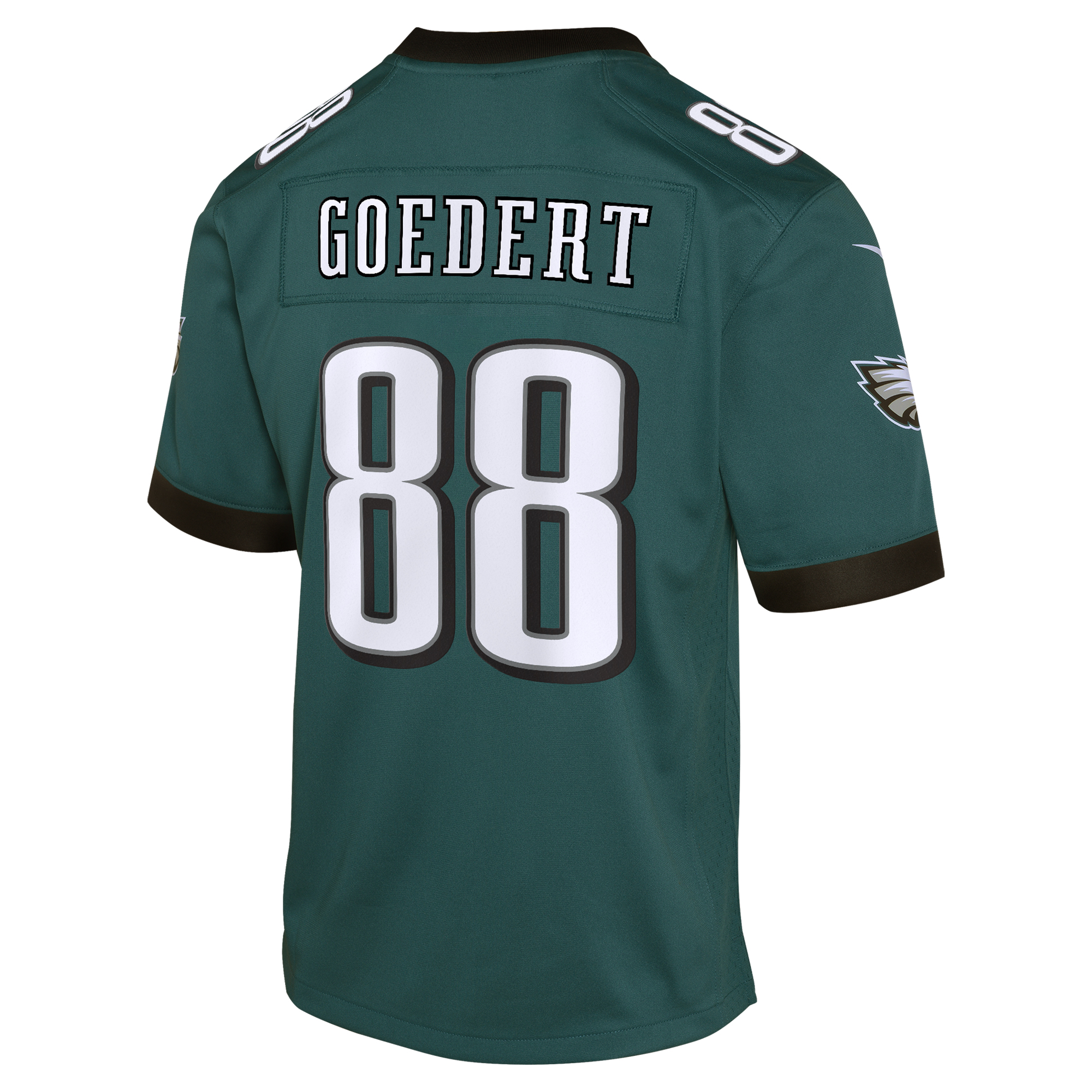 Philadelphia Eagles Nike Home Game Jersey - Midnight Green - Dallas Goedert - Youth, , rebel_hi-res