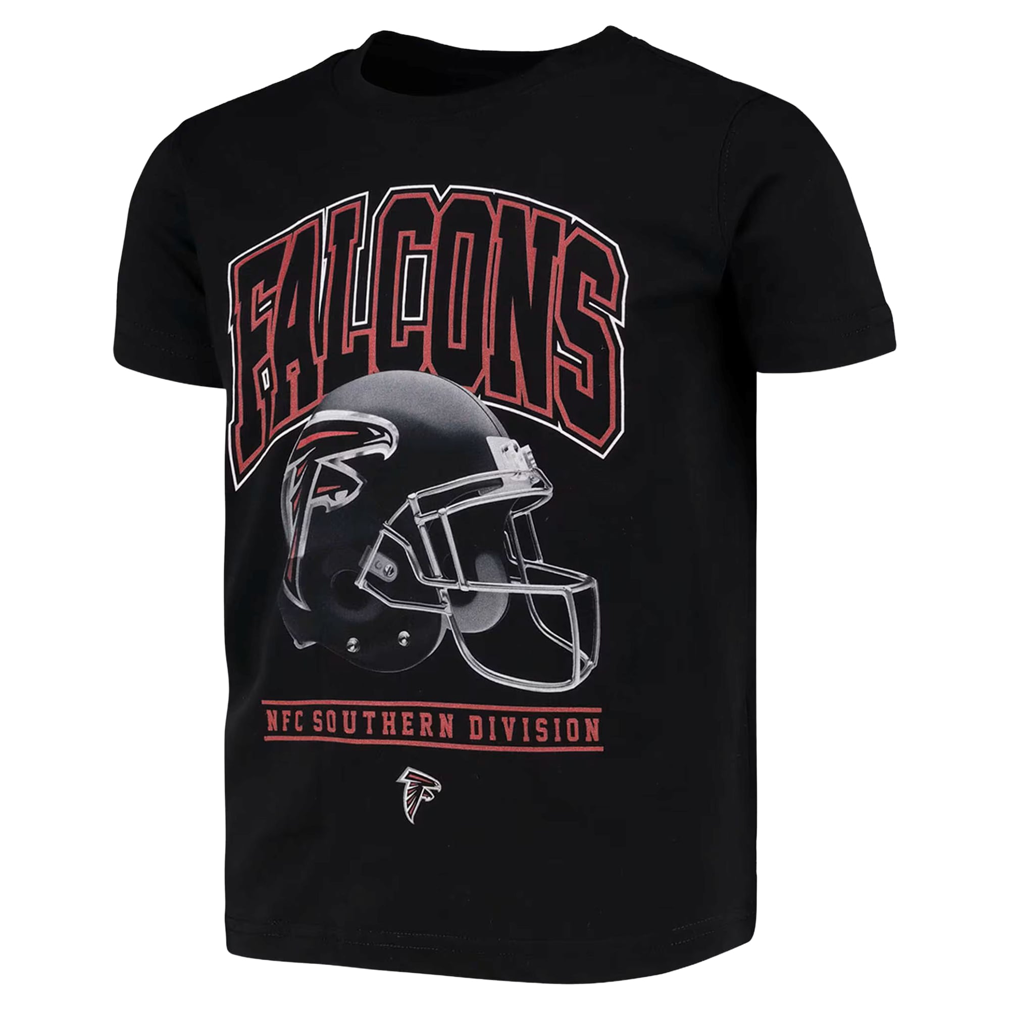 Atlanta Falcons Helmet Head Tee - Junior, , rebel_hi-res