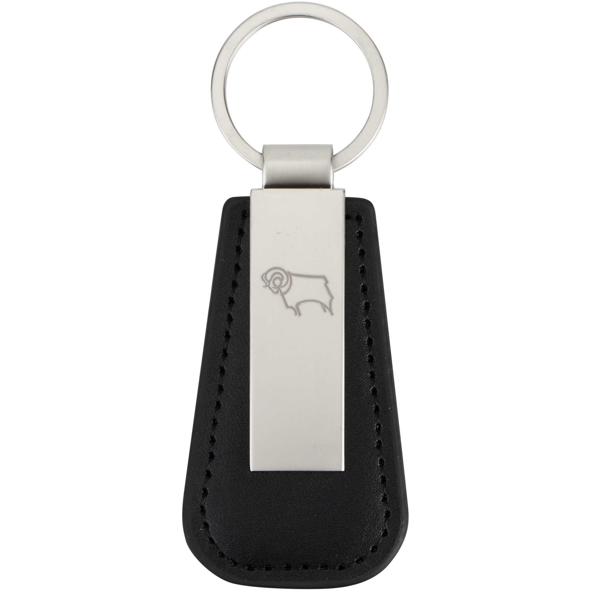 Derby County Leather Established Keyring, , rebel_hi-res