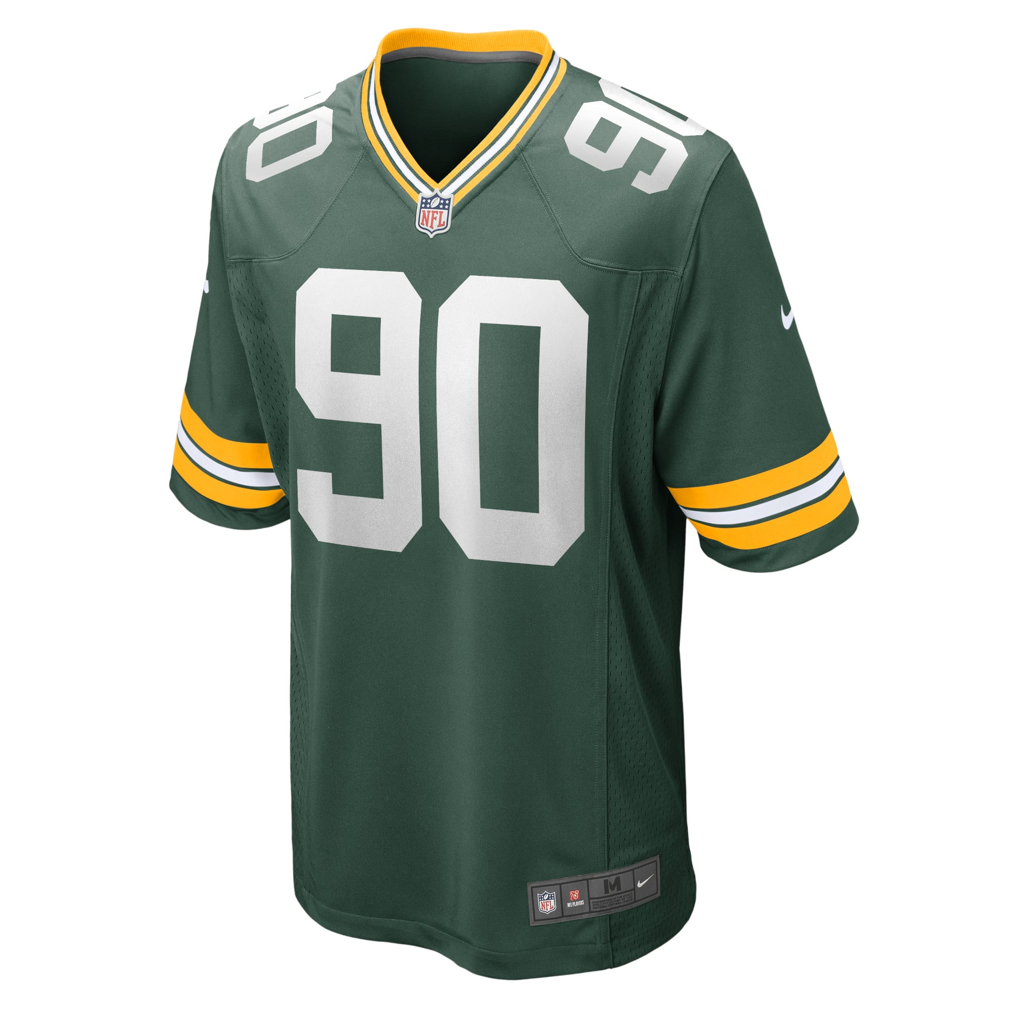Green Bay Packers Nike Home Game Jersey - Green - Lukas Van Ness- Mens, , rebel_hi-res