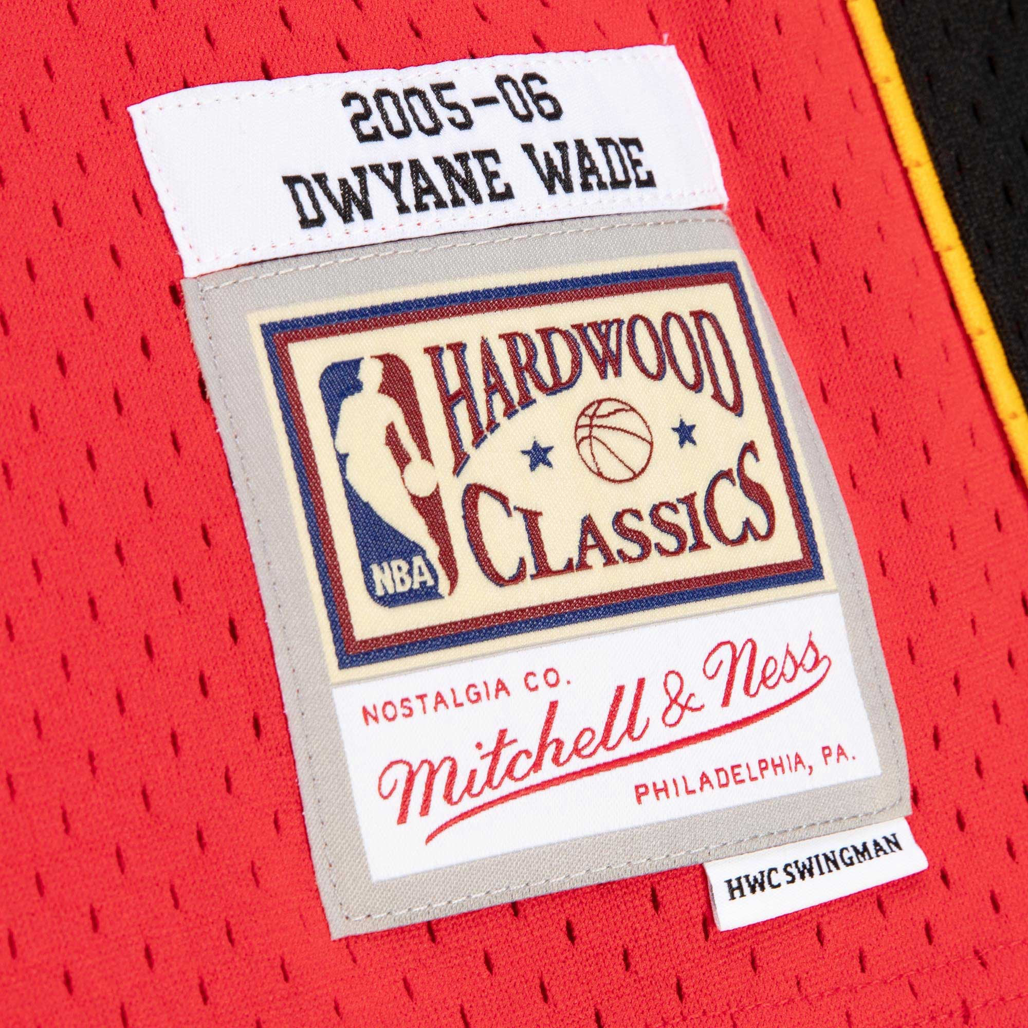 Dwyane Wade Miami Heat 2005 Mitchell & Ness Red Alternate Hardwood Classics Swingman Jersey, , rebel_hi-res