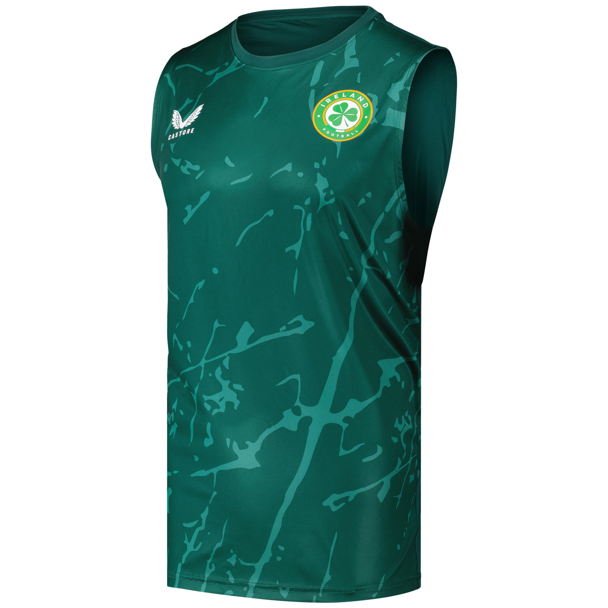 Republic of Ireland Castore Players Training Vest - Green, , rebel_hi-res