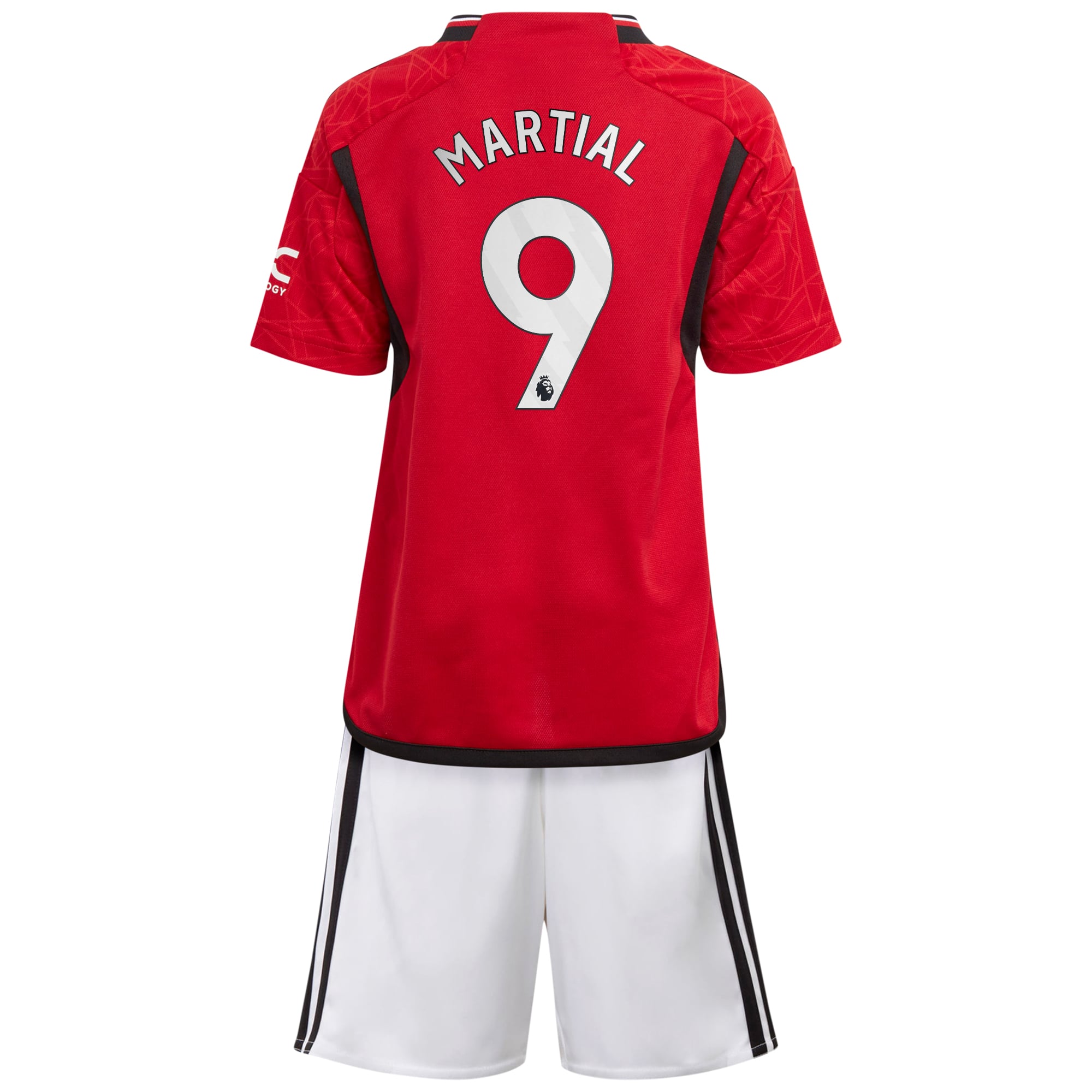 Manchester United adidas Home Minikit 2023-24 with Martial 9 printing, , rebel_hi-res